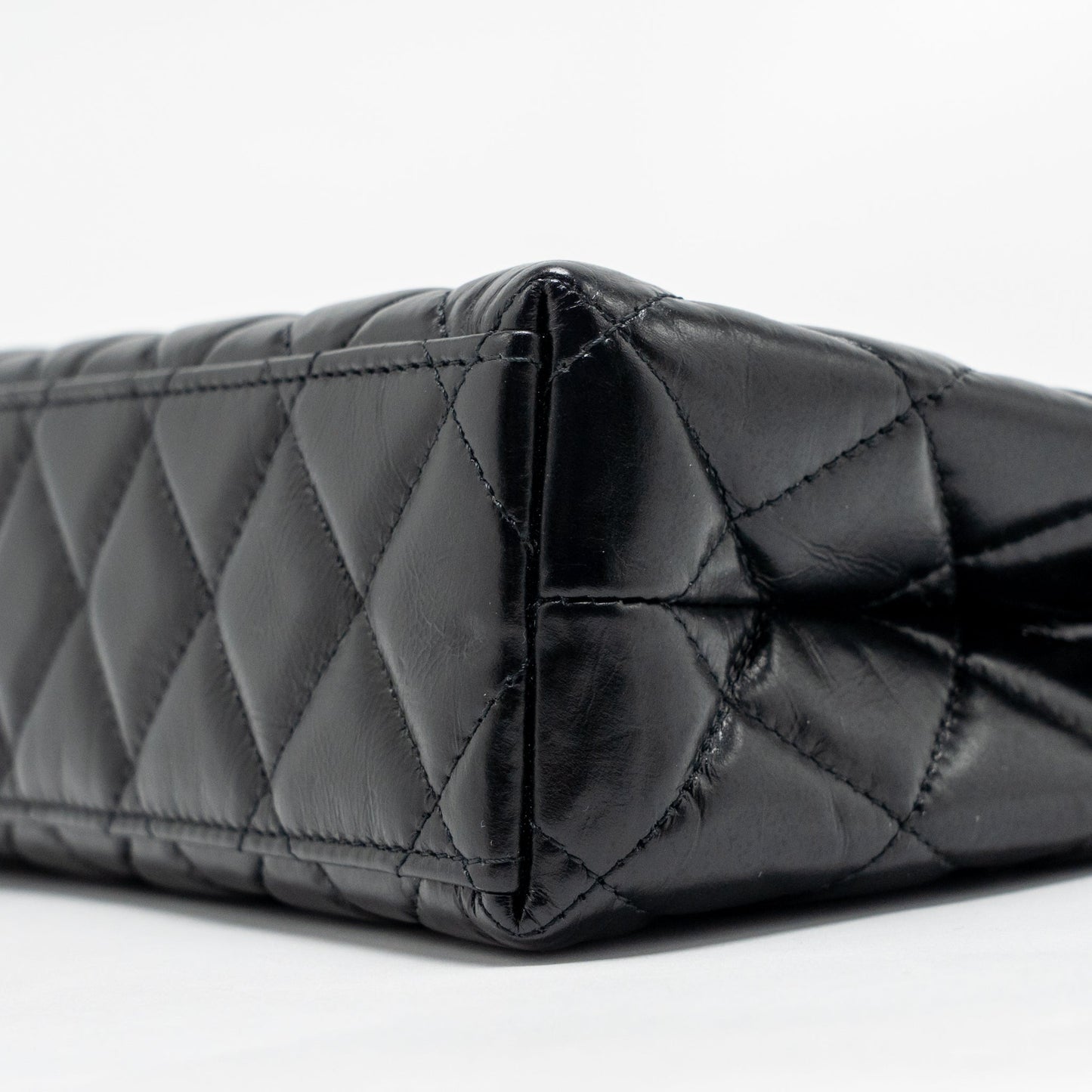 Chanel Mini Kelly Shopping Tote bag calfskin black GHW (microchip)