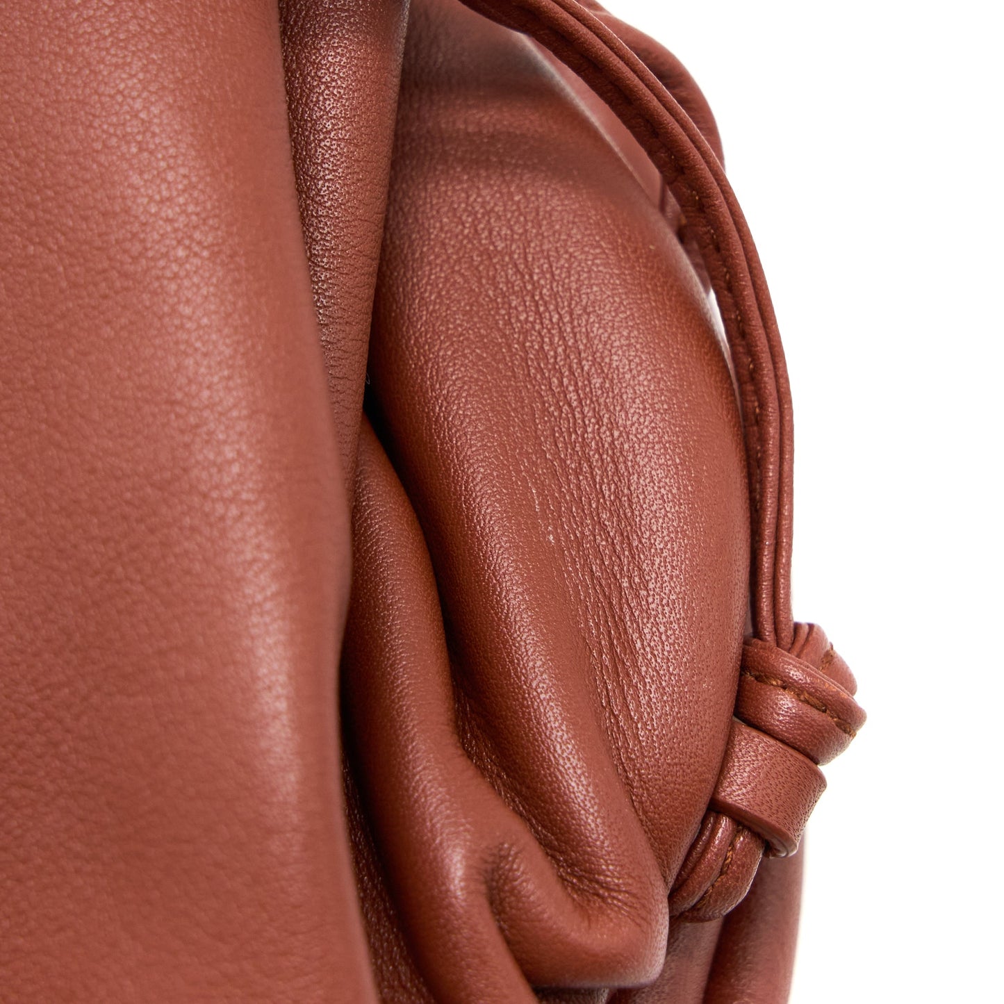 Bottega Veneta Mini Pouch Calfskin Dard Red GHW