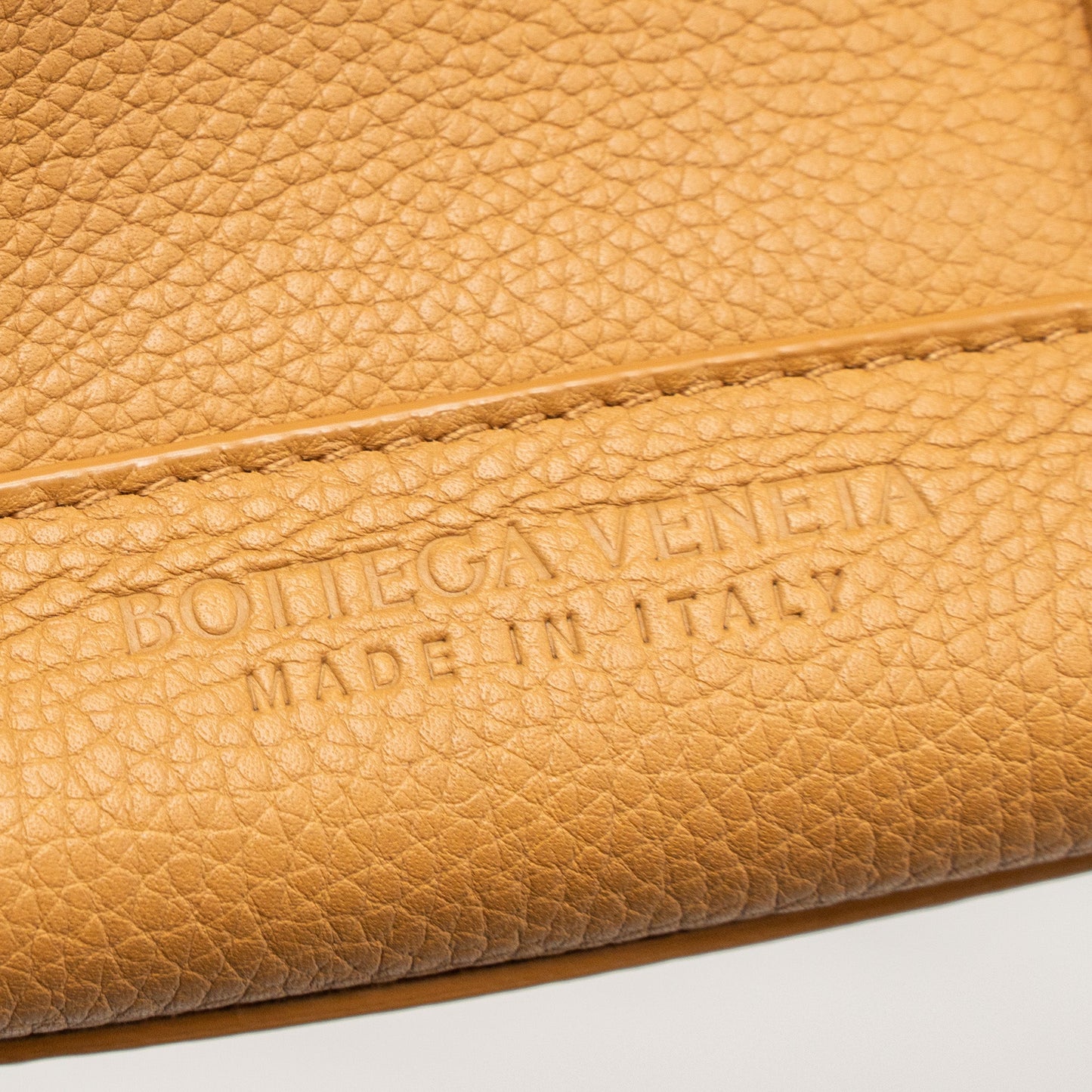 Bottega Veneta Small Arco Bag Calfskin Wood GHW