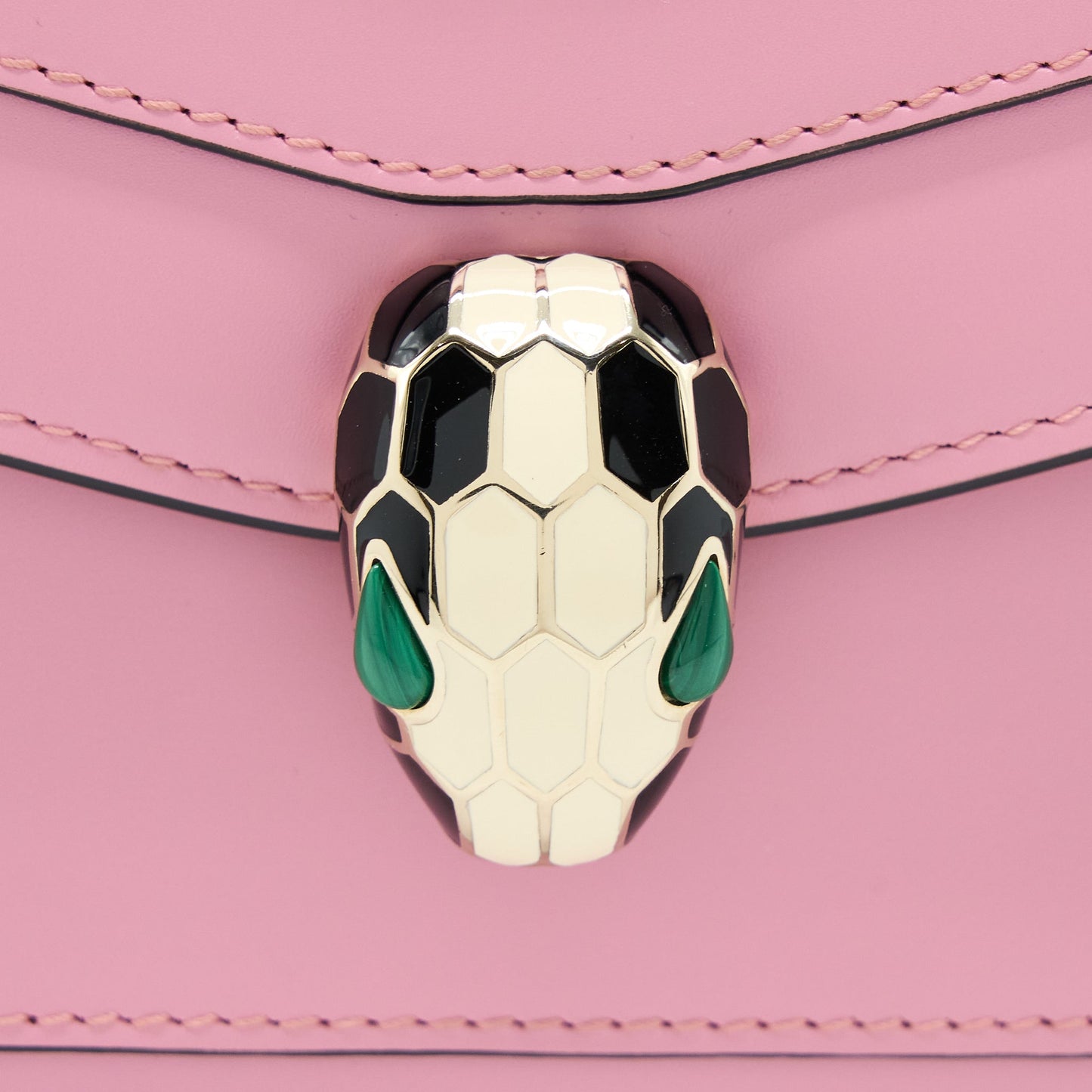 Bvlgari Serpenti Forever Crossbody Bag Pink