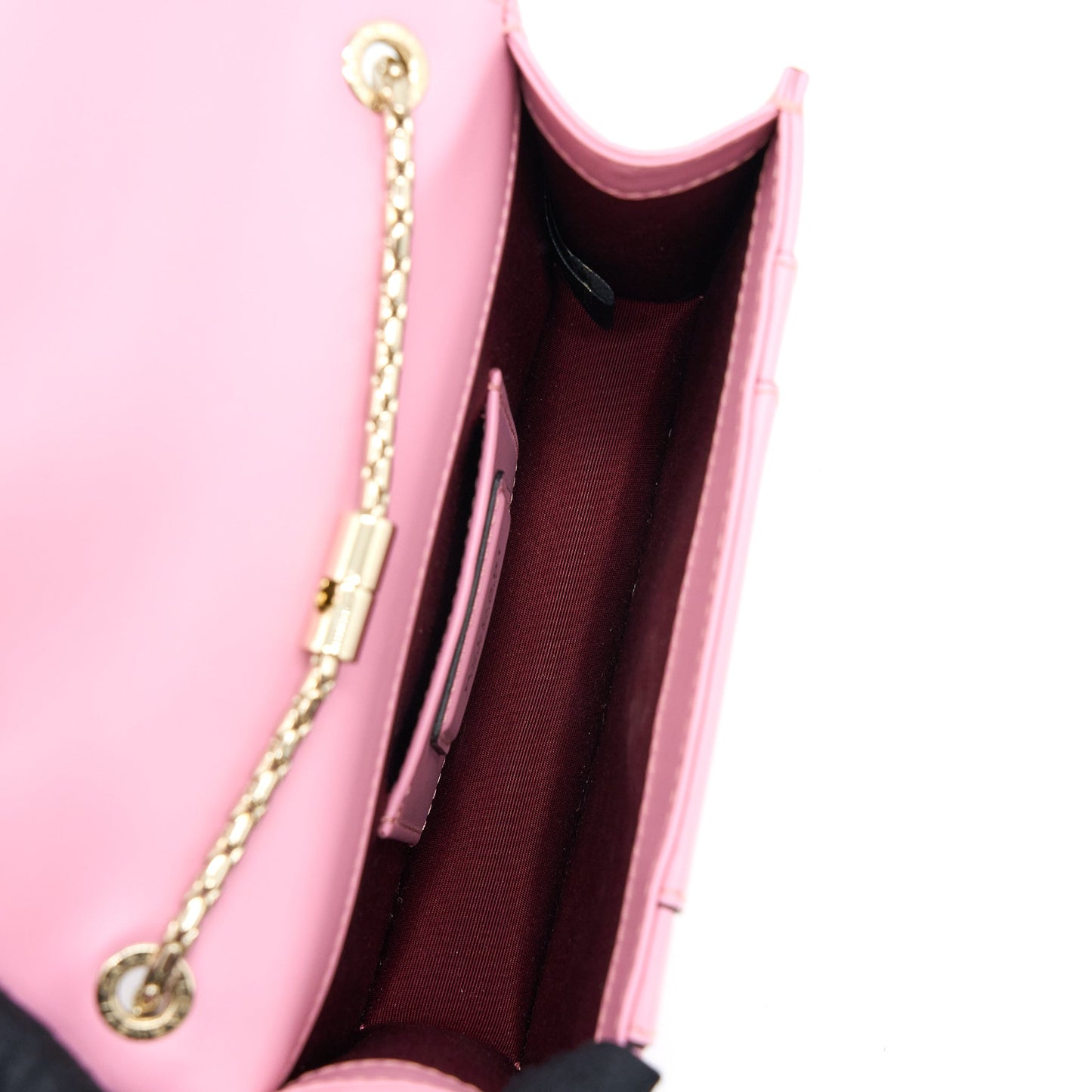 Bvlgari Serpenti Forever Crossbody Bag Pink