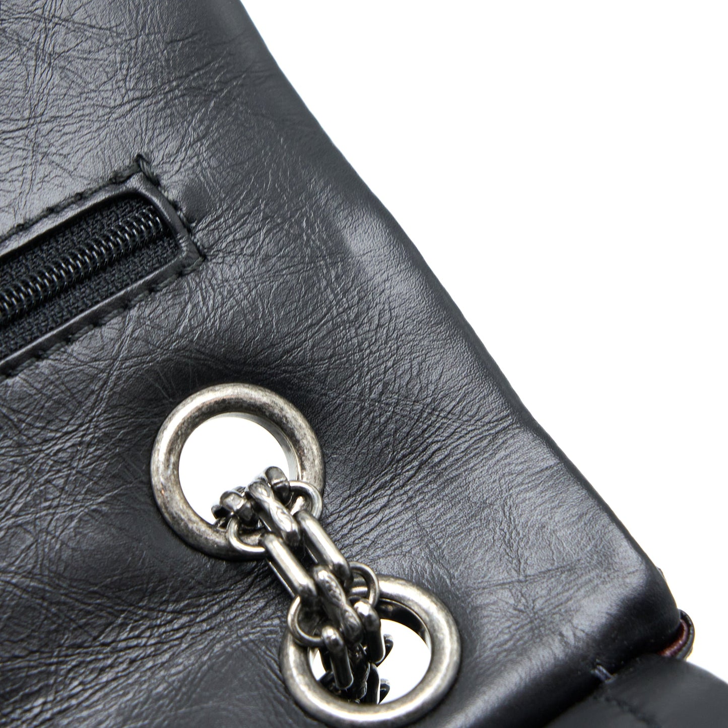 Chanel Small 2.55 225 Reissue Flap Bag Aged Calfskin Black Ruthenium SHW