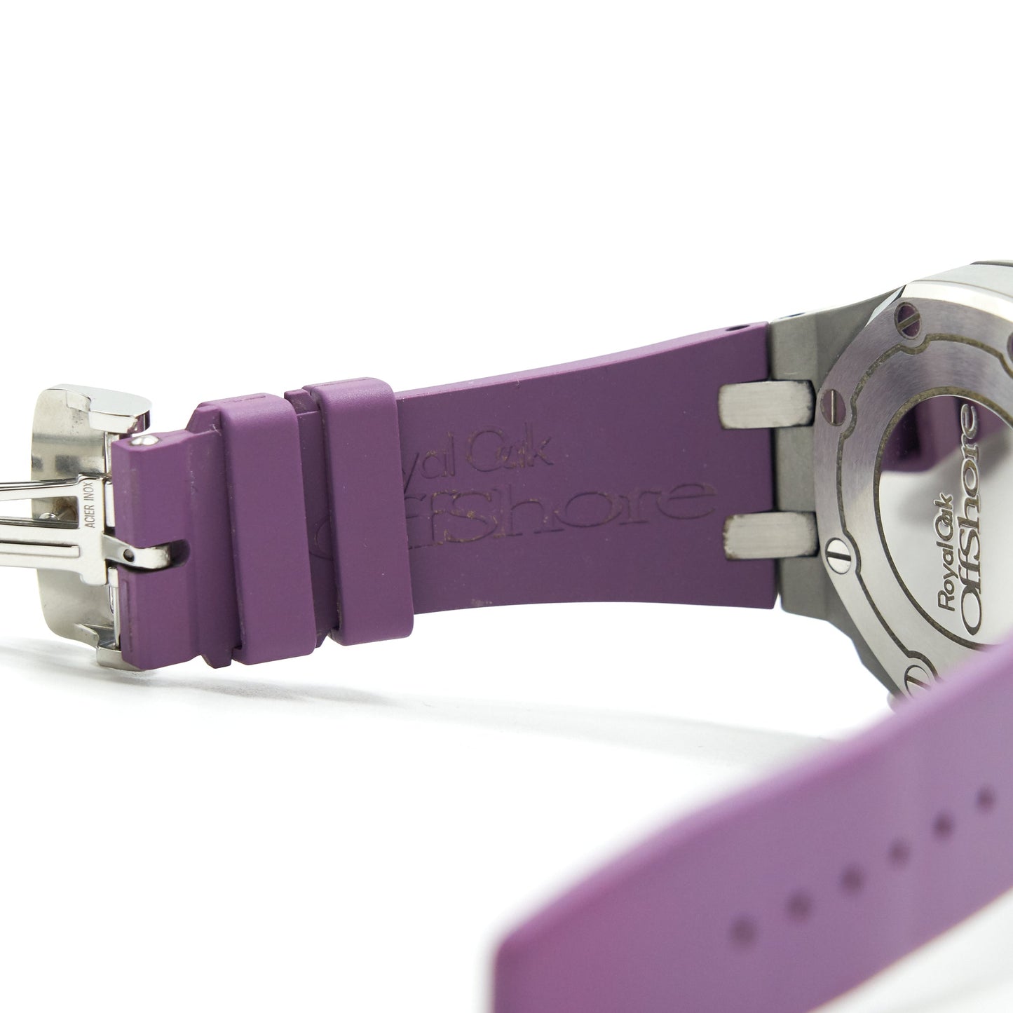 Audemars Piguet Royal Oak Offshore Chronograph Dimond Purple Dial Ladies Watch 26231ST.ZZ.D075CA.01