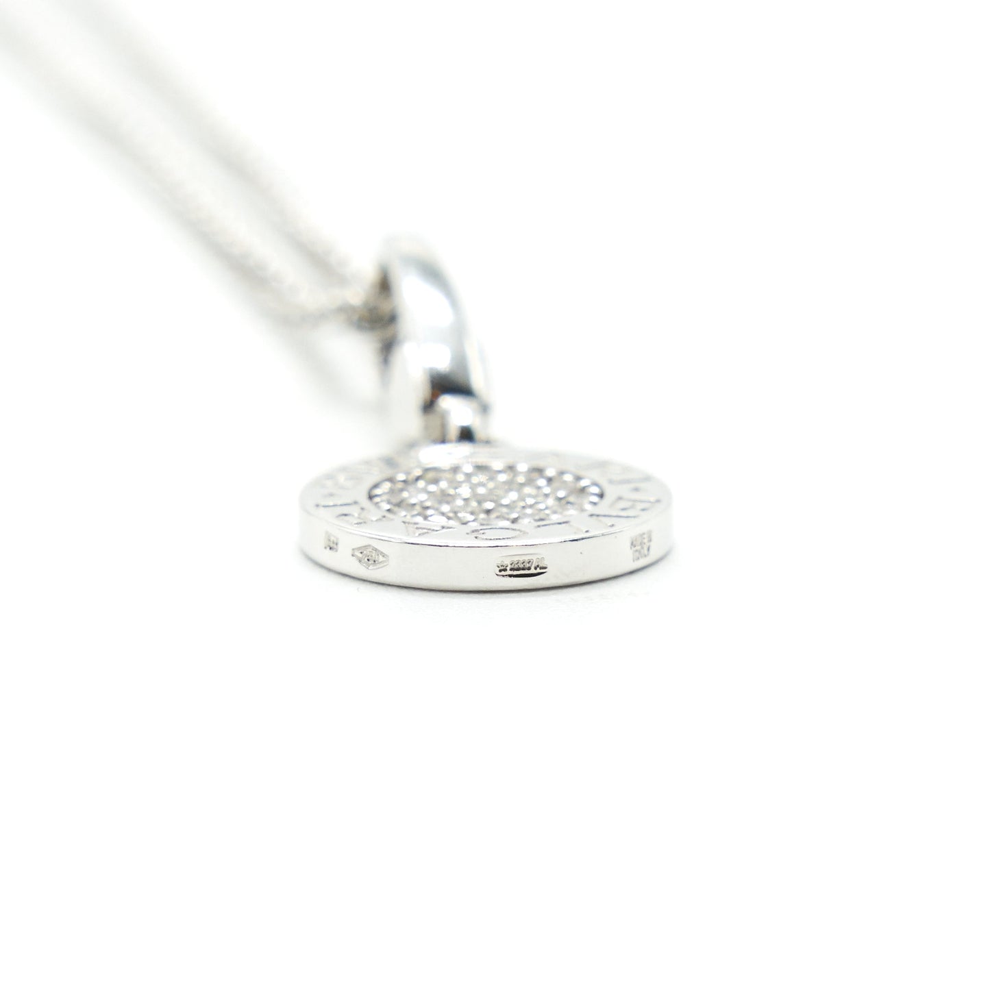 Bvlgari Bvlgar Necklace whitegold with diamonds