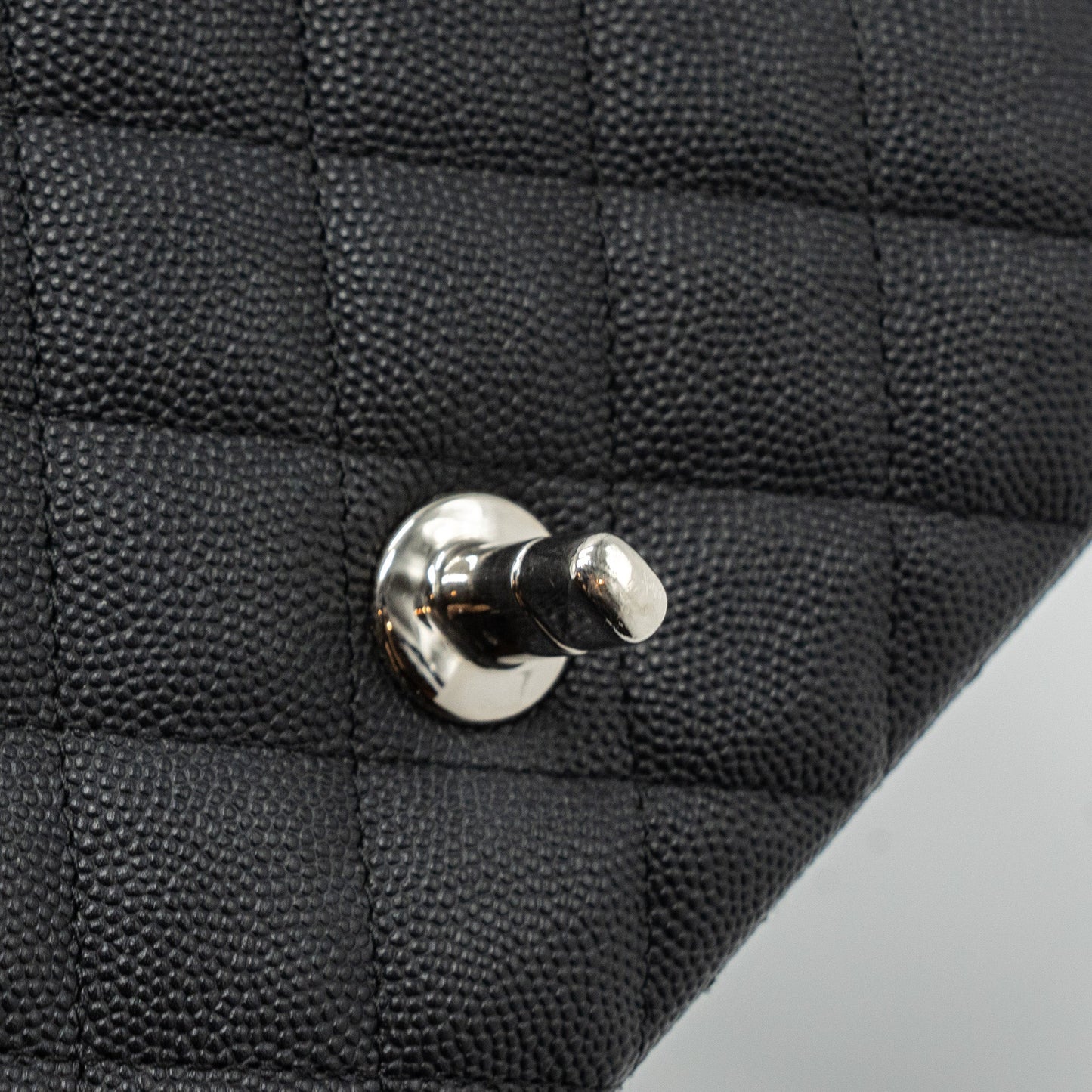 Chanel Classic Mini Rectangular Flap Bag Caviar Black SHW