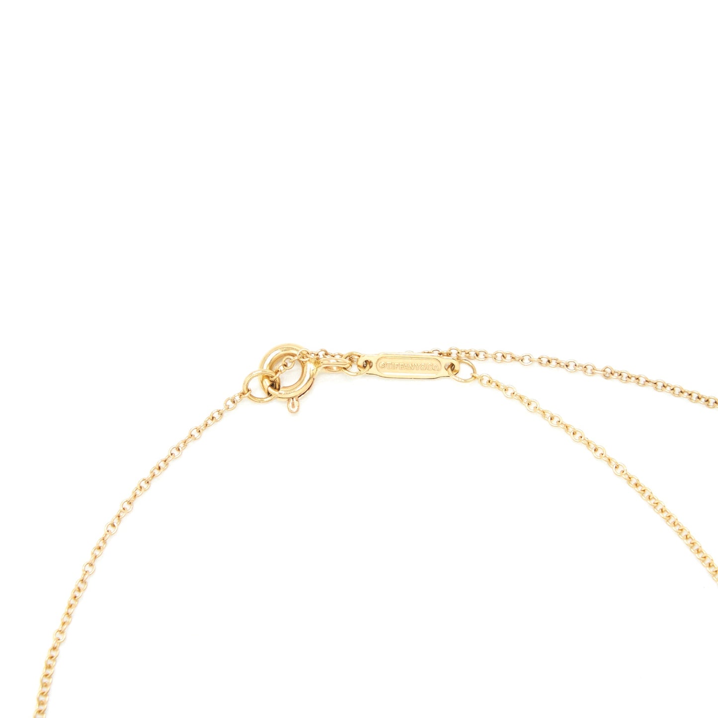 Tiffany T smile pedant rosegold