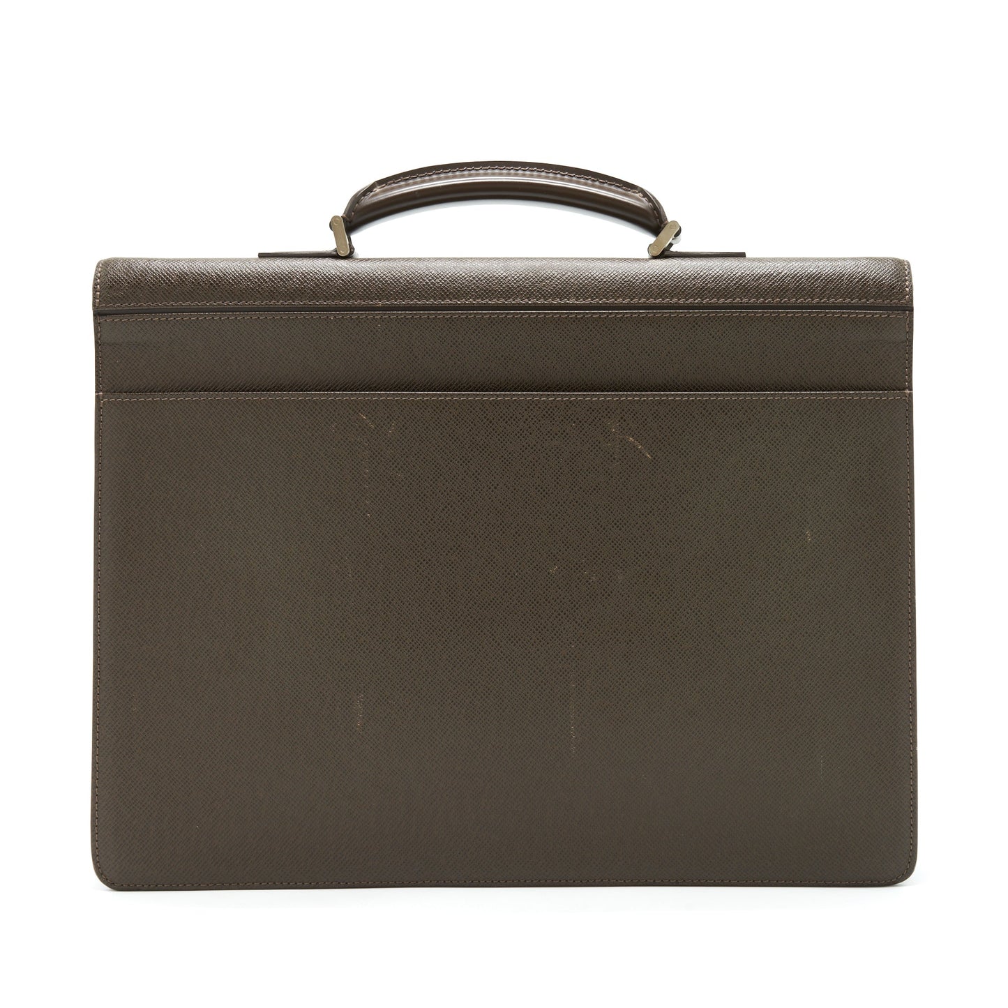 Louis Vuitton Vintage Briefcase Brown SHW