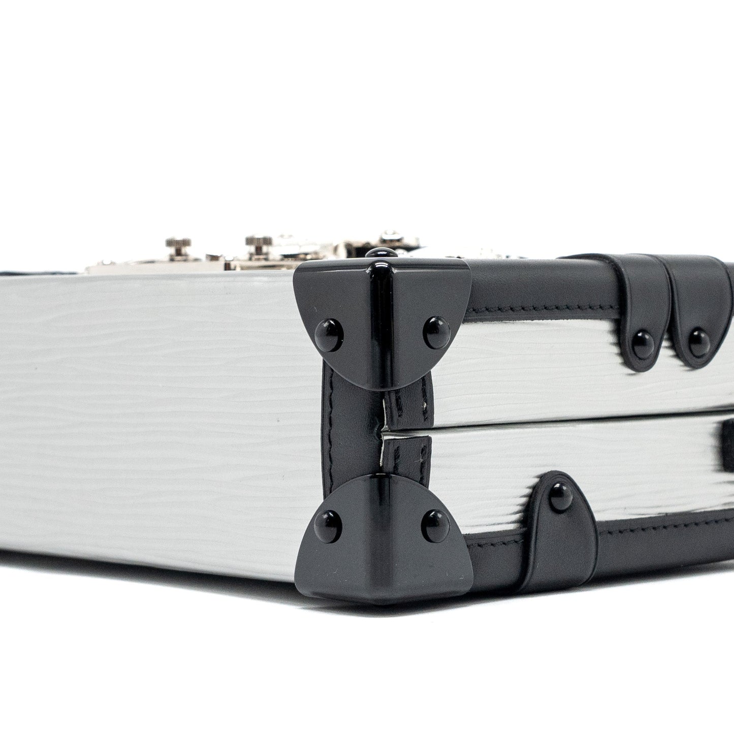 Louis Vuitton Petite Malle EPI White/Black GHW