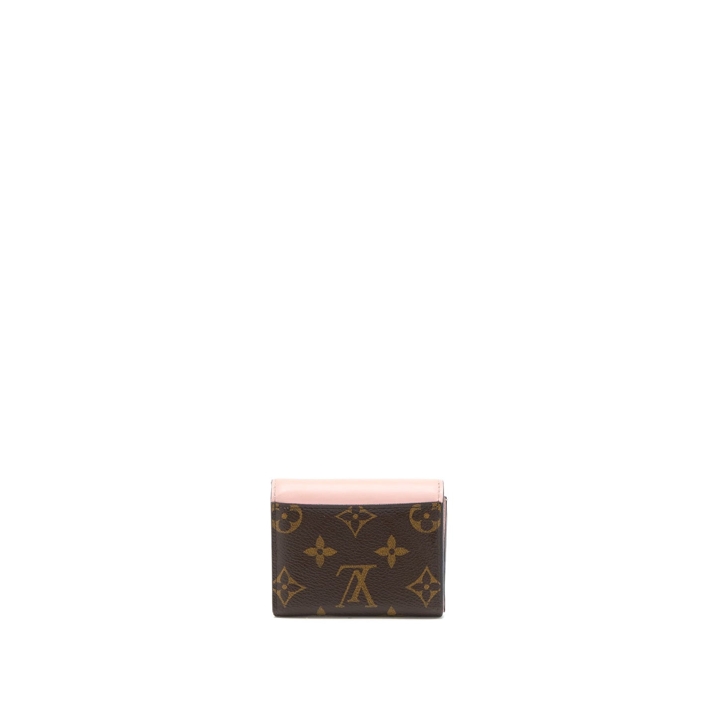 Louis Vuitton Zoe Wallet Monogram Canvas/Rose Ballerine GHW