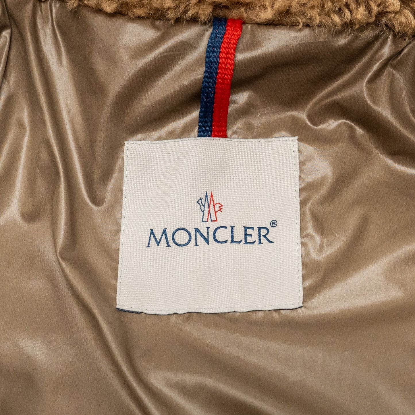 Moncler size 0 Tan Segura Down Jacket goose down / goose feather Tan