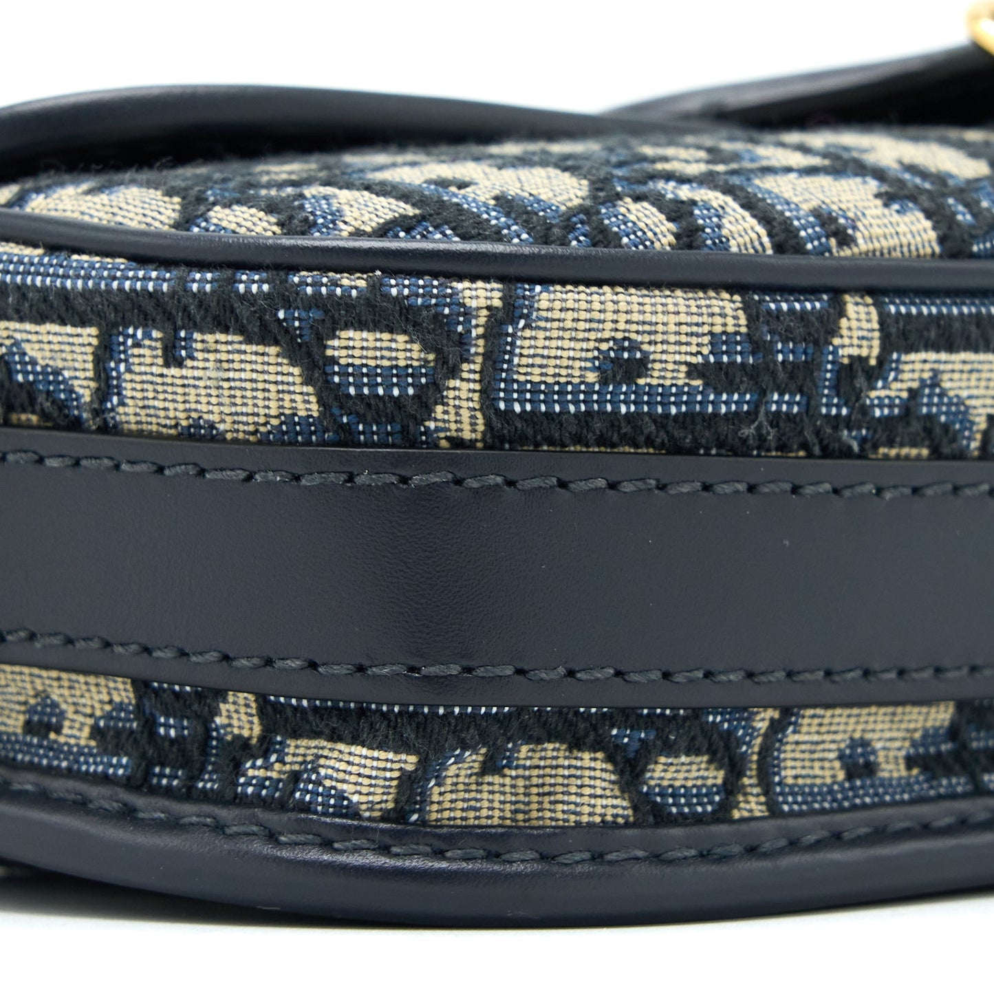 Dior Bobby East-West Bag Blue Oblique Jacquard GHW