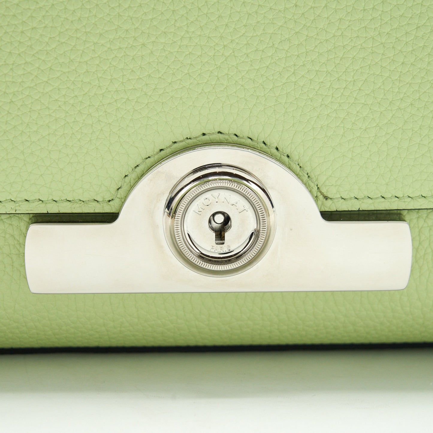 Moynat Aqua Pétite Réjane Bag Green SHW