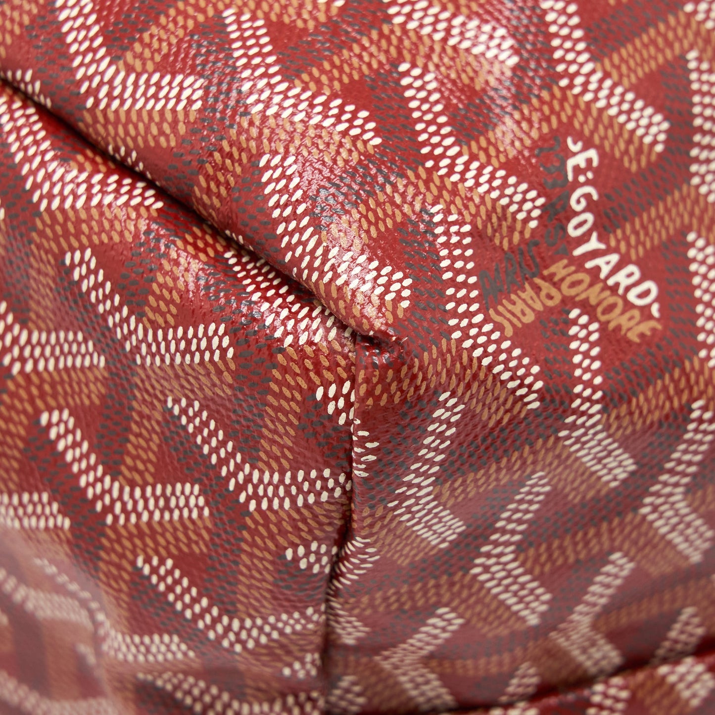 Goyard Saint Louis Tote PM Red/Multicolour
