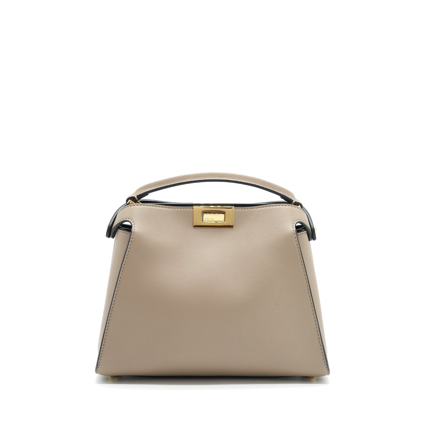 Fendi Peekaboo Bag Light Grey GHW