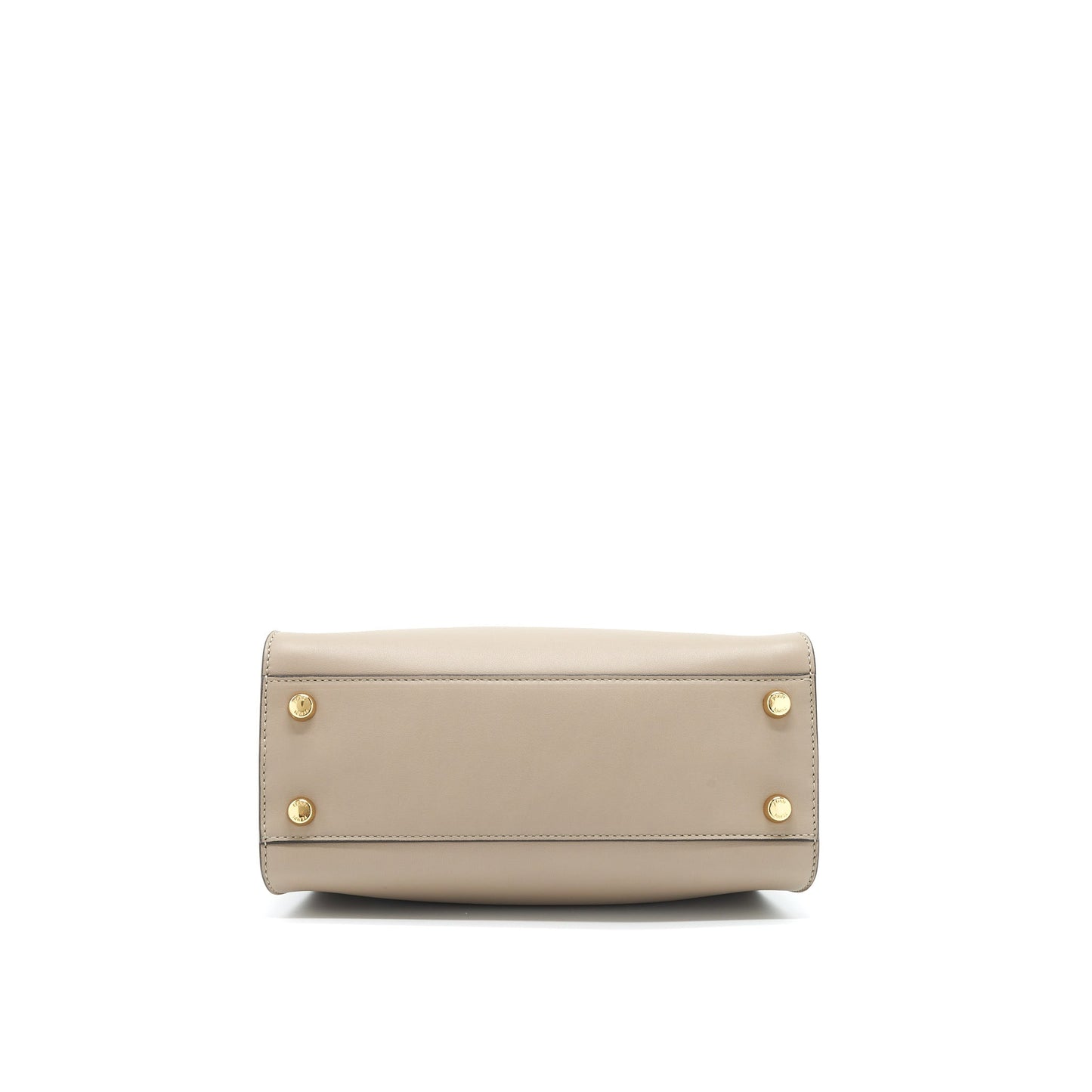 Fendi Peekaboo Bag Light Grey GHW