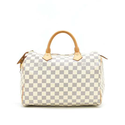 LOUIS VUITTON SPEEDY 30 DAMIER AZUR CANVAS