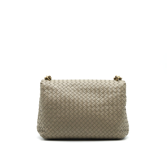 Bottega Veneta Large Olympia Bag Grey