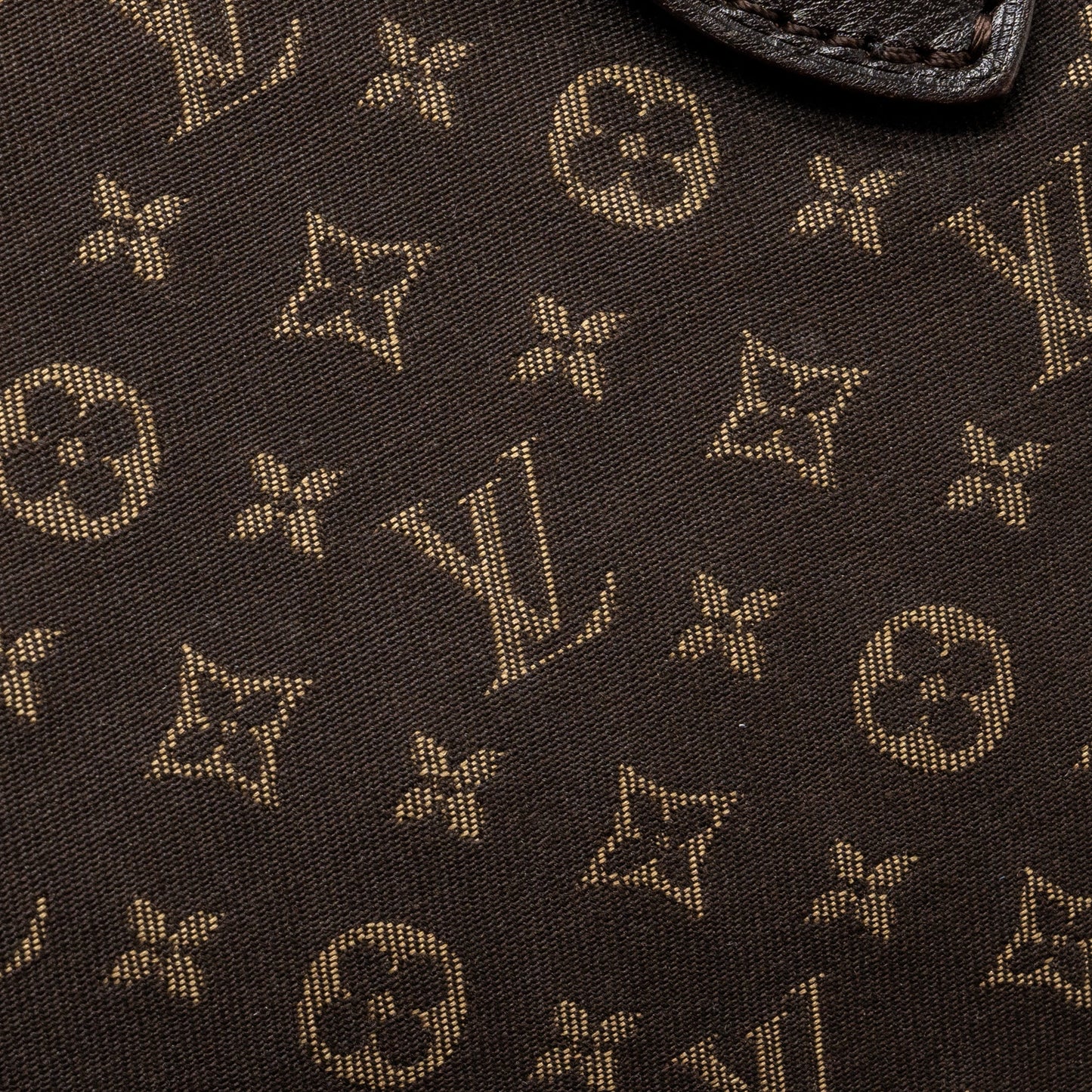 Louis Vuitton vintage neverfull MM fabric dark brown GHW