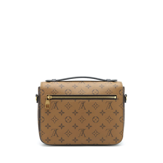 Louis Vuitton Pochette Métis Reverse Monogram Canvas GHW