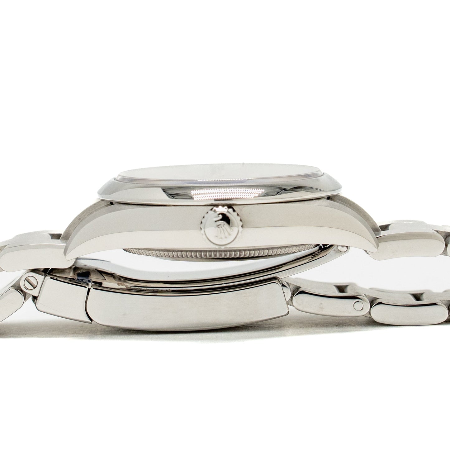 Rolex Oyster Perpetual 34 oyster steel silver dial model: 124200-0001