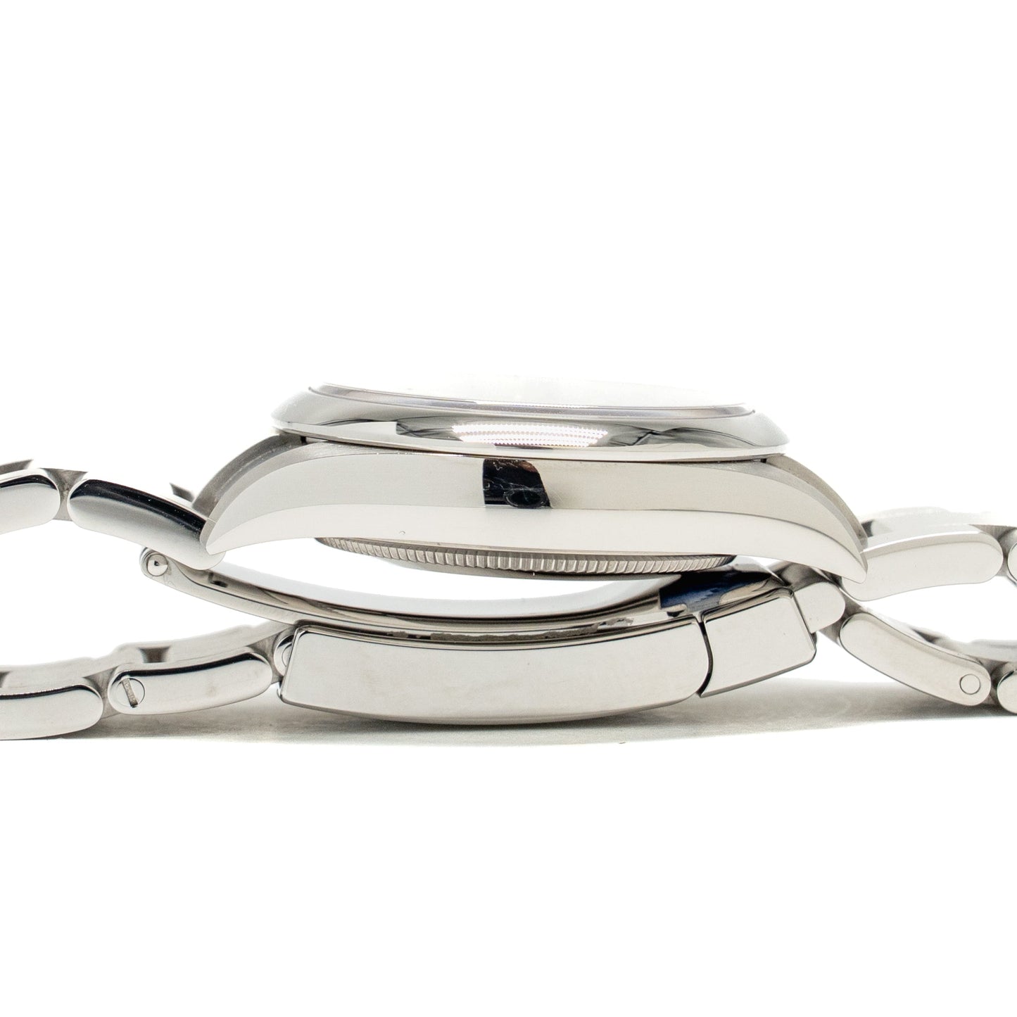 Rolex Oyster Perpetual 34 oyster steel silver dial model: 124200-0001