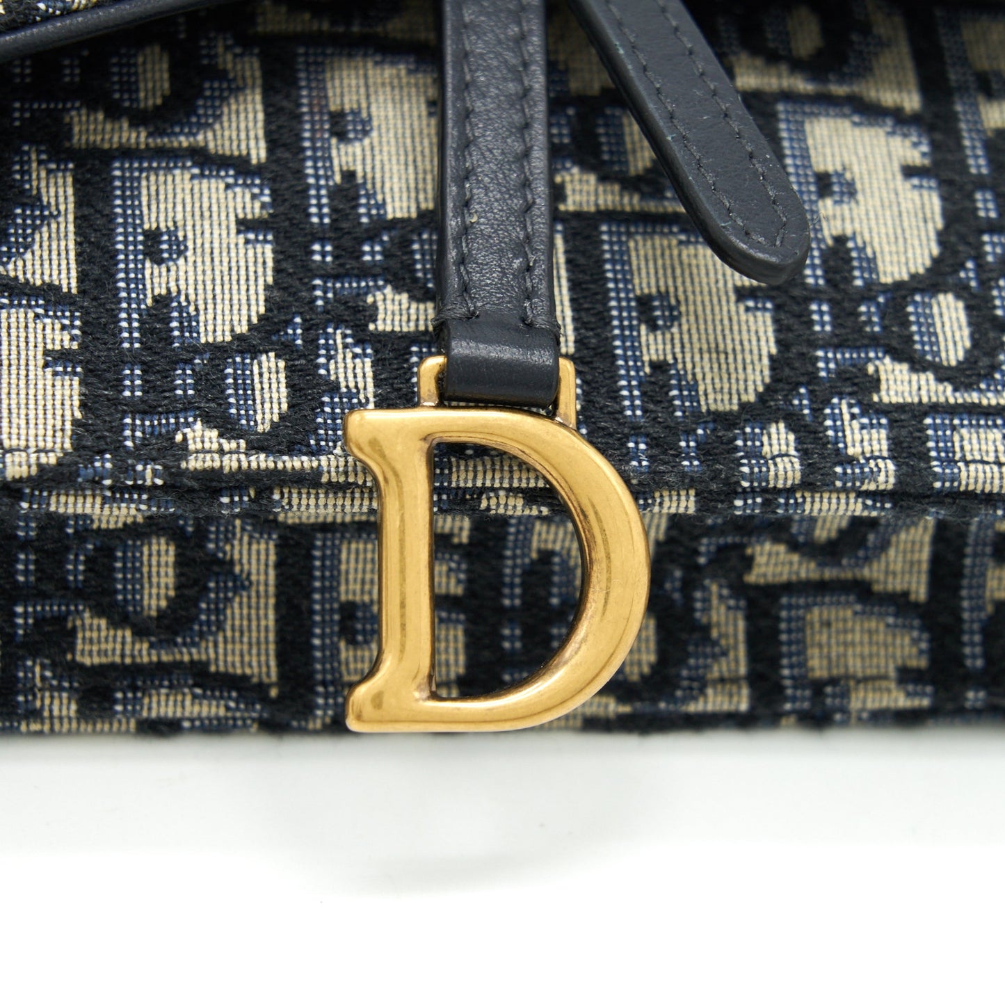 Dior Saddle Belt Pouch Oblique GHW