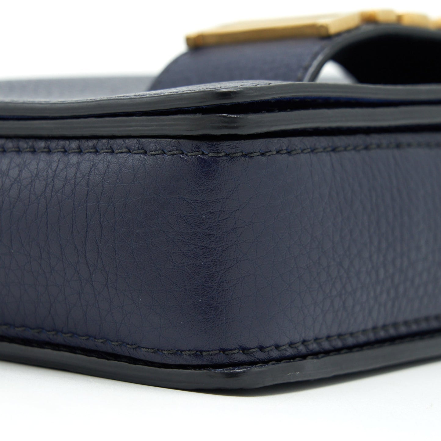 Dior J'adior Medium Flap Bag Calfskin Navy GHW
