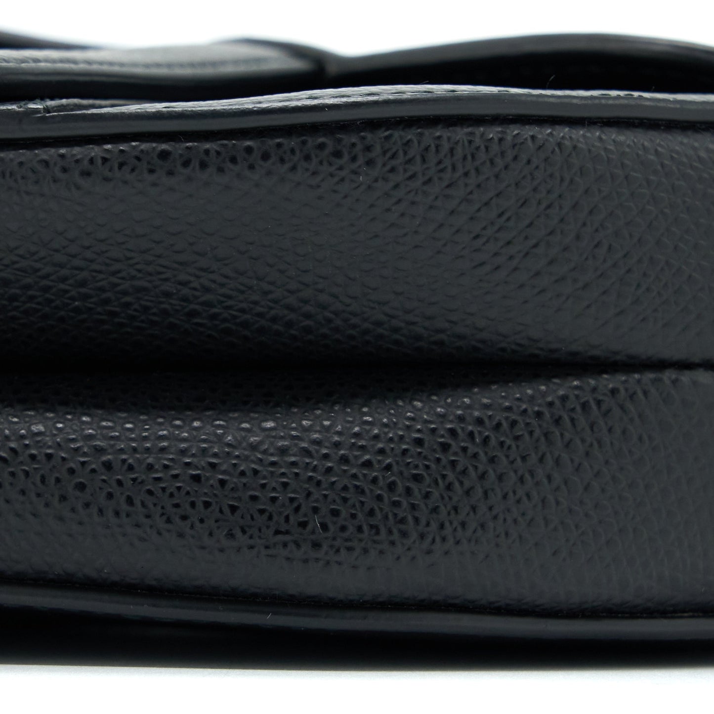 Dior Mini Saddle Bag Calfskin Black GHW