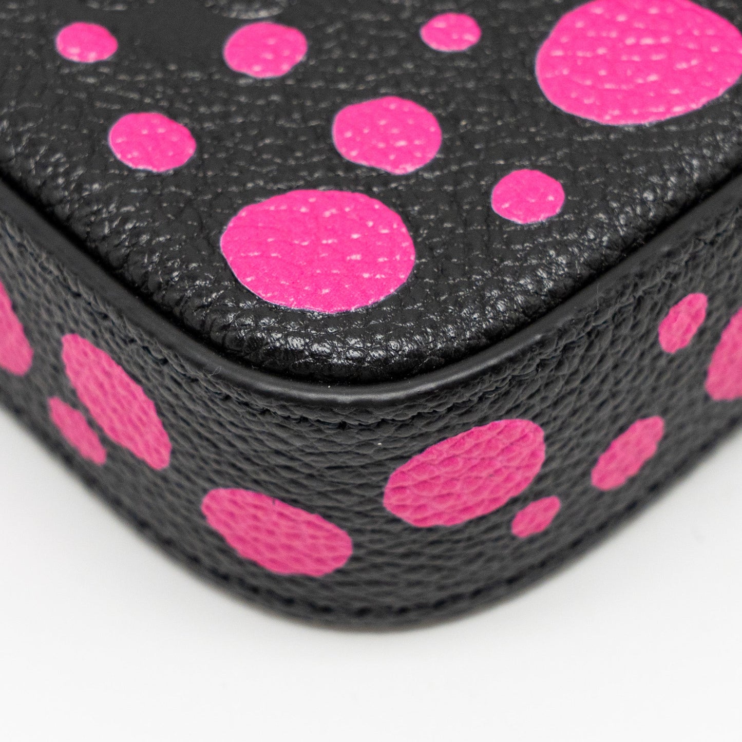 Louis Vuitton Yayoi Kusama Felicie Pochette Monogram Empreinte Leather Black/Pink SHW