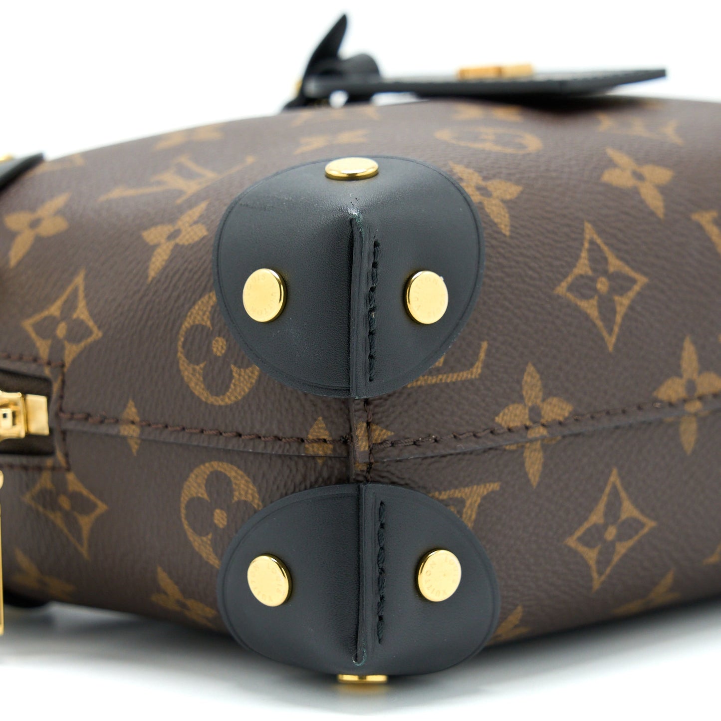 Louis Vuitton Petite Malle Souple Monogram Canvas GHW