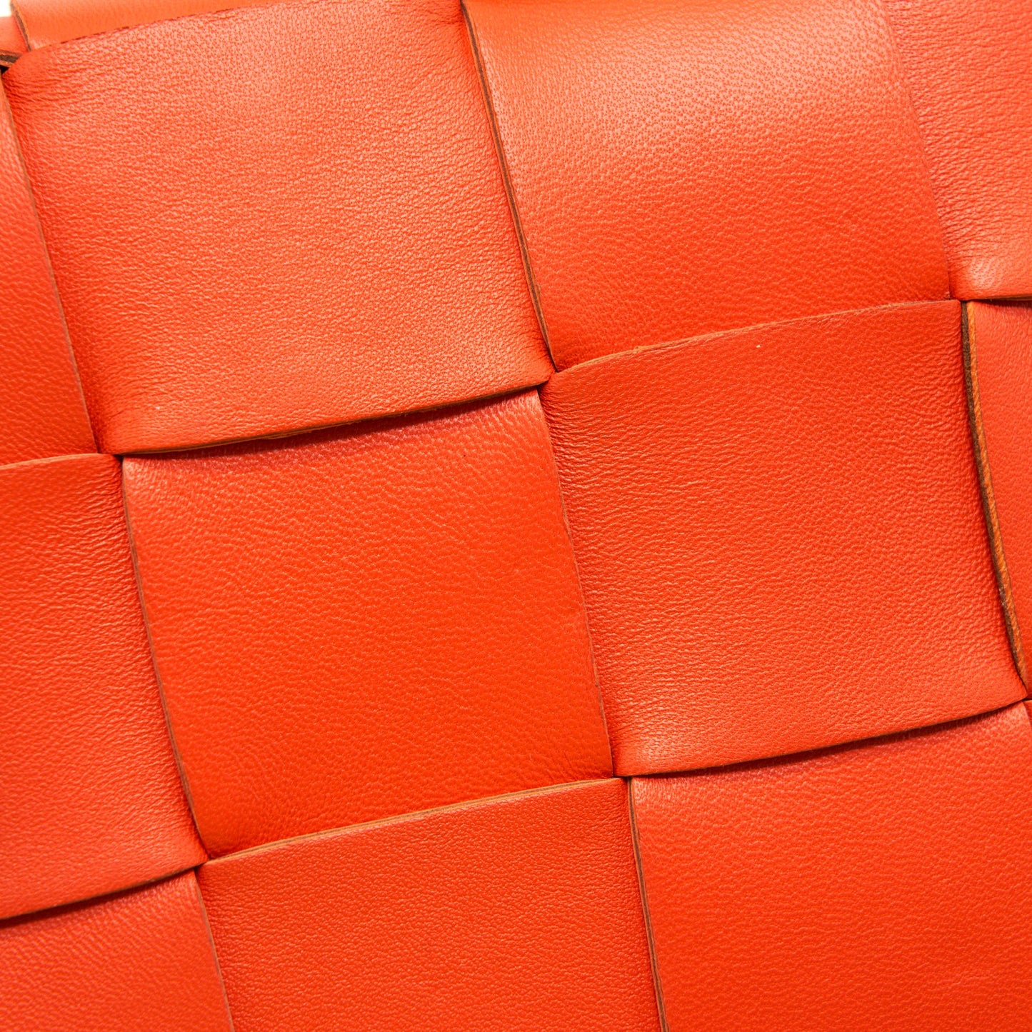 Bottega Veneta Cassette Bag Bright Orange