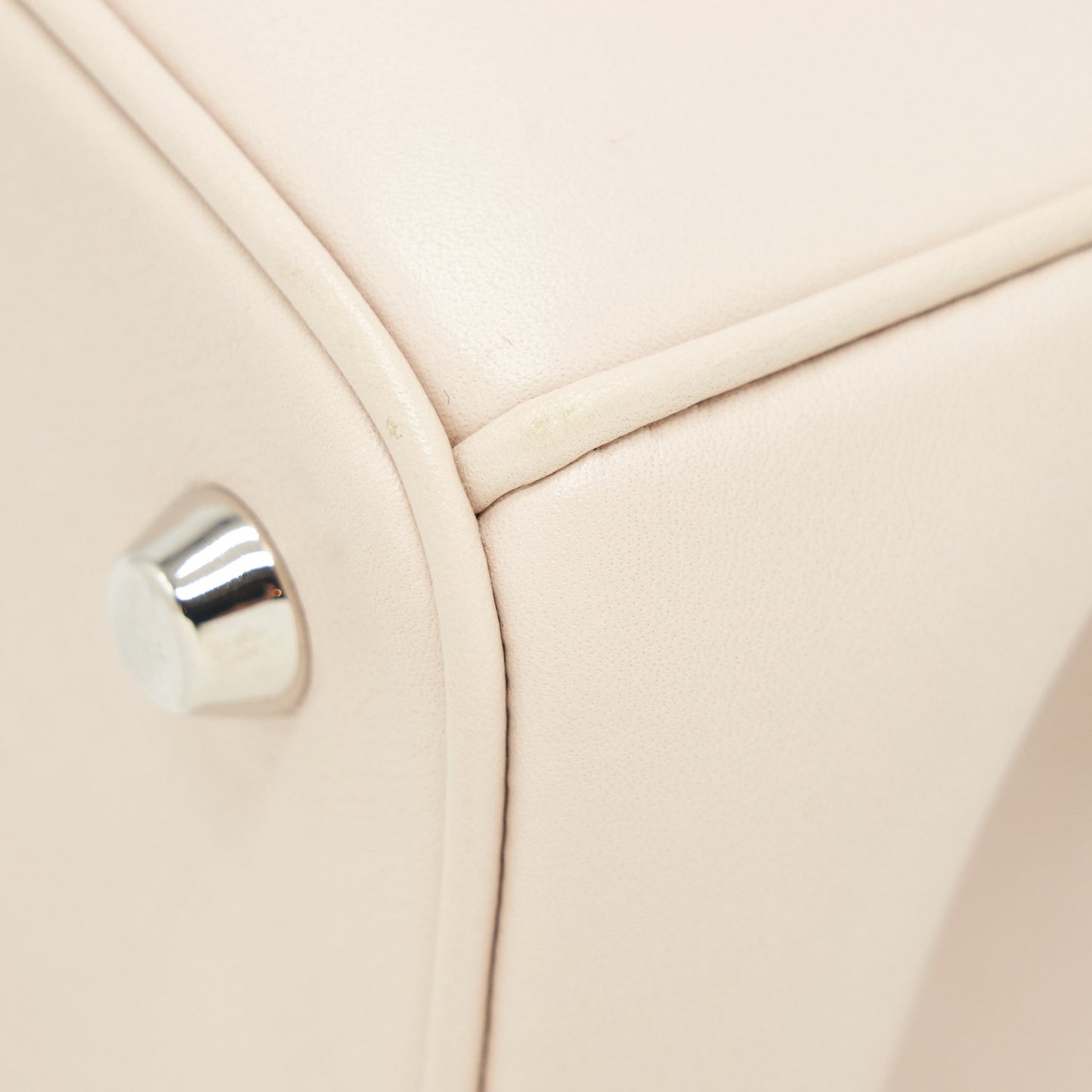 Dior Be Dior Bag Smooth Calfskin Beige / Bright Pink SHW