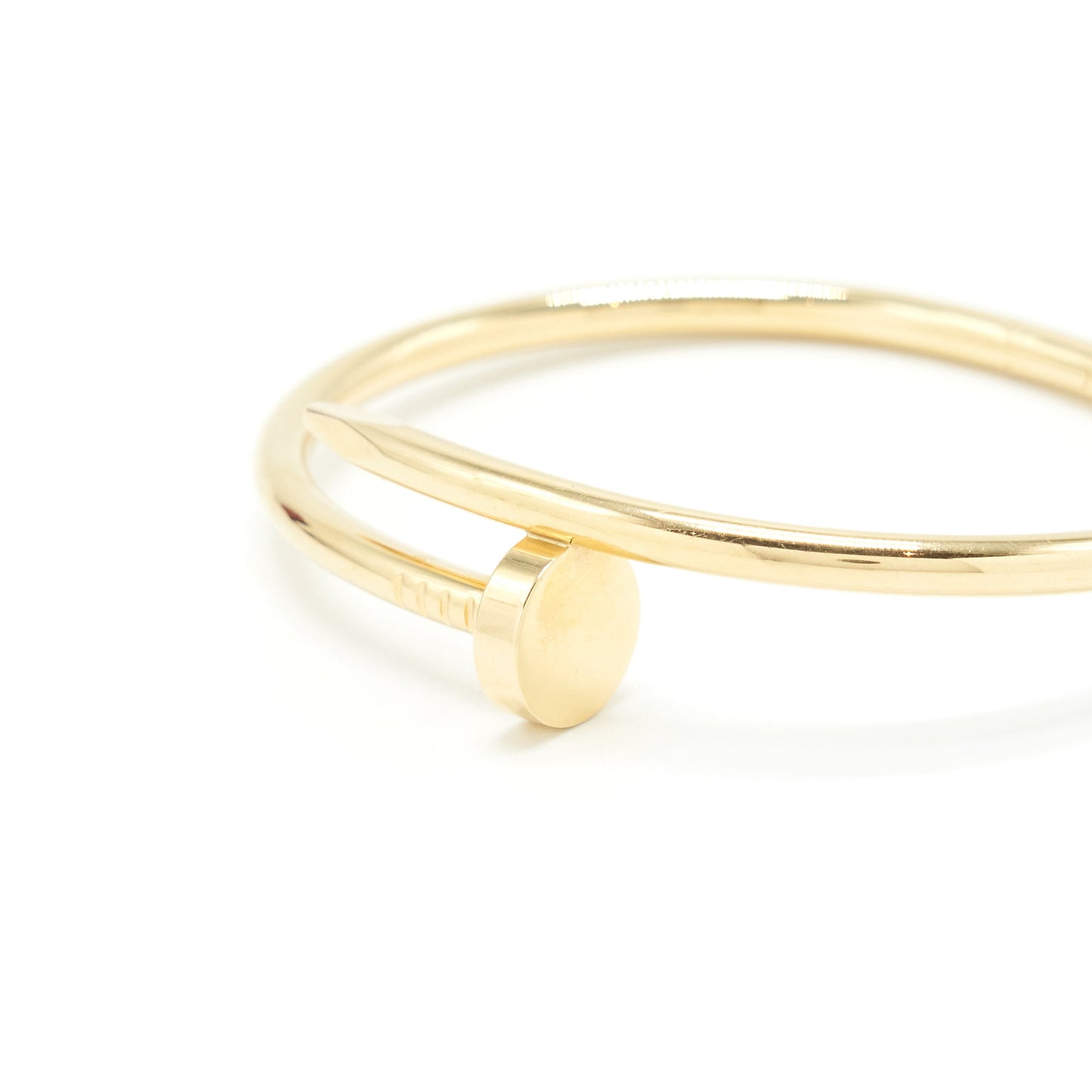Cartier Size 17 Bracelet Juste Un Clou Yellow Gold