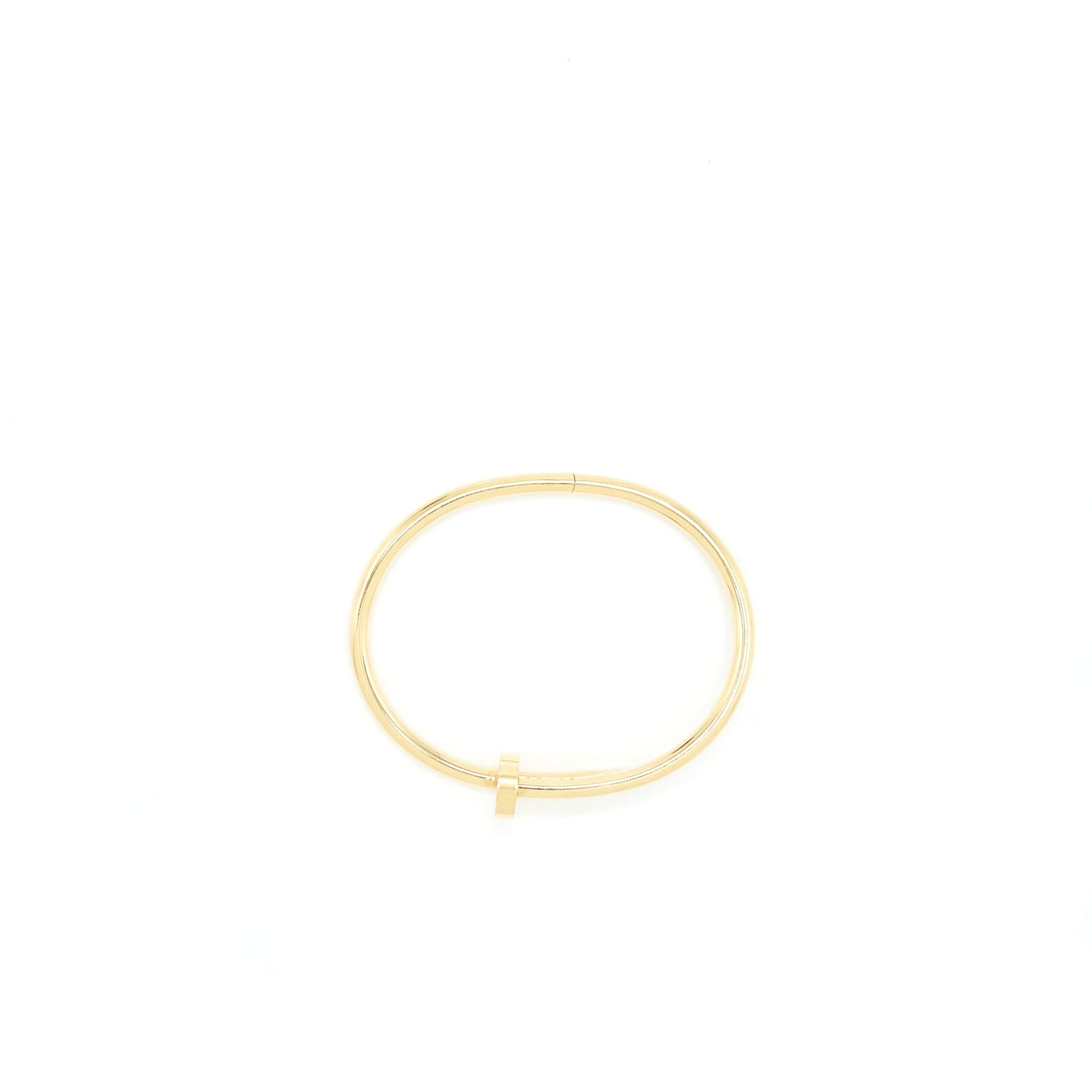 Cartier Size 17 Bracelet Juste Un Clou Yellow Gold