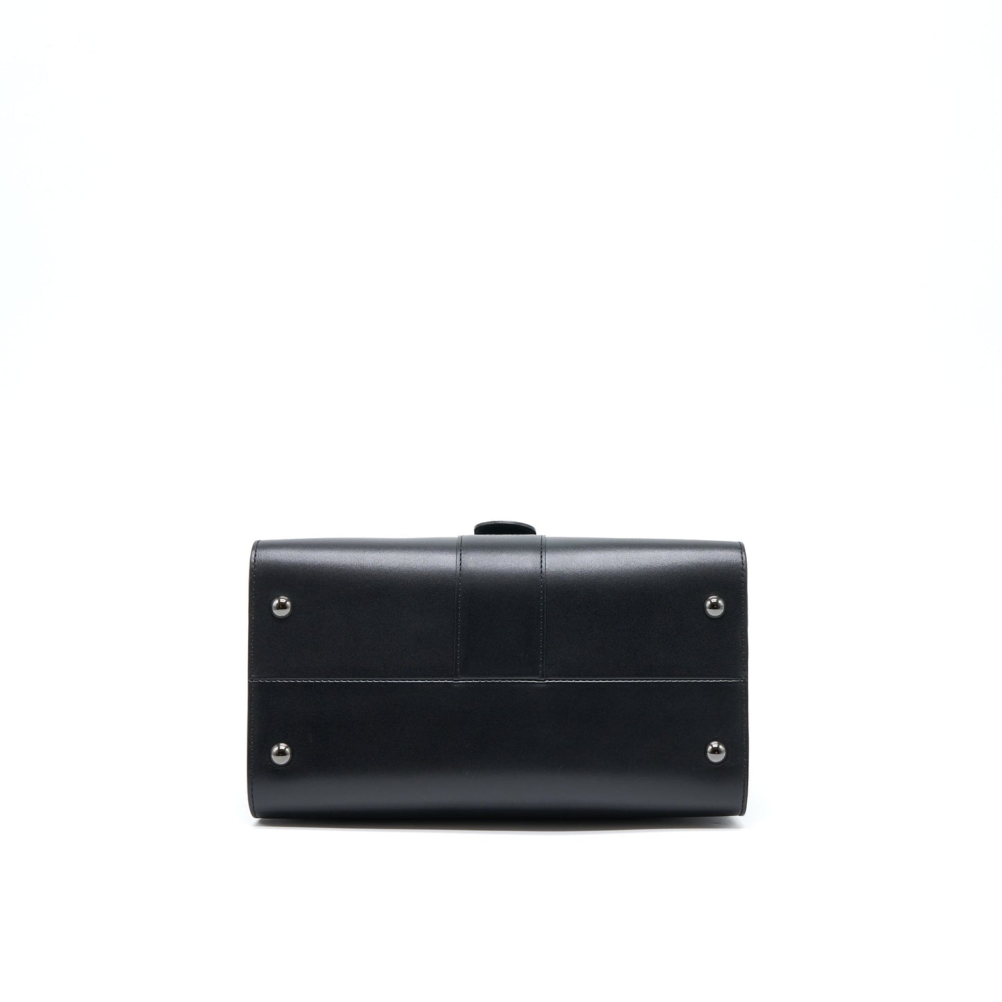 Delvaux L’humour Brillant Ceci N'est Pas Un Delvaux Bag Black