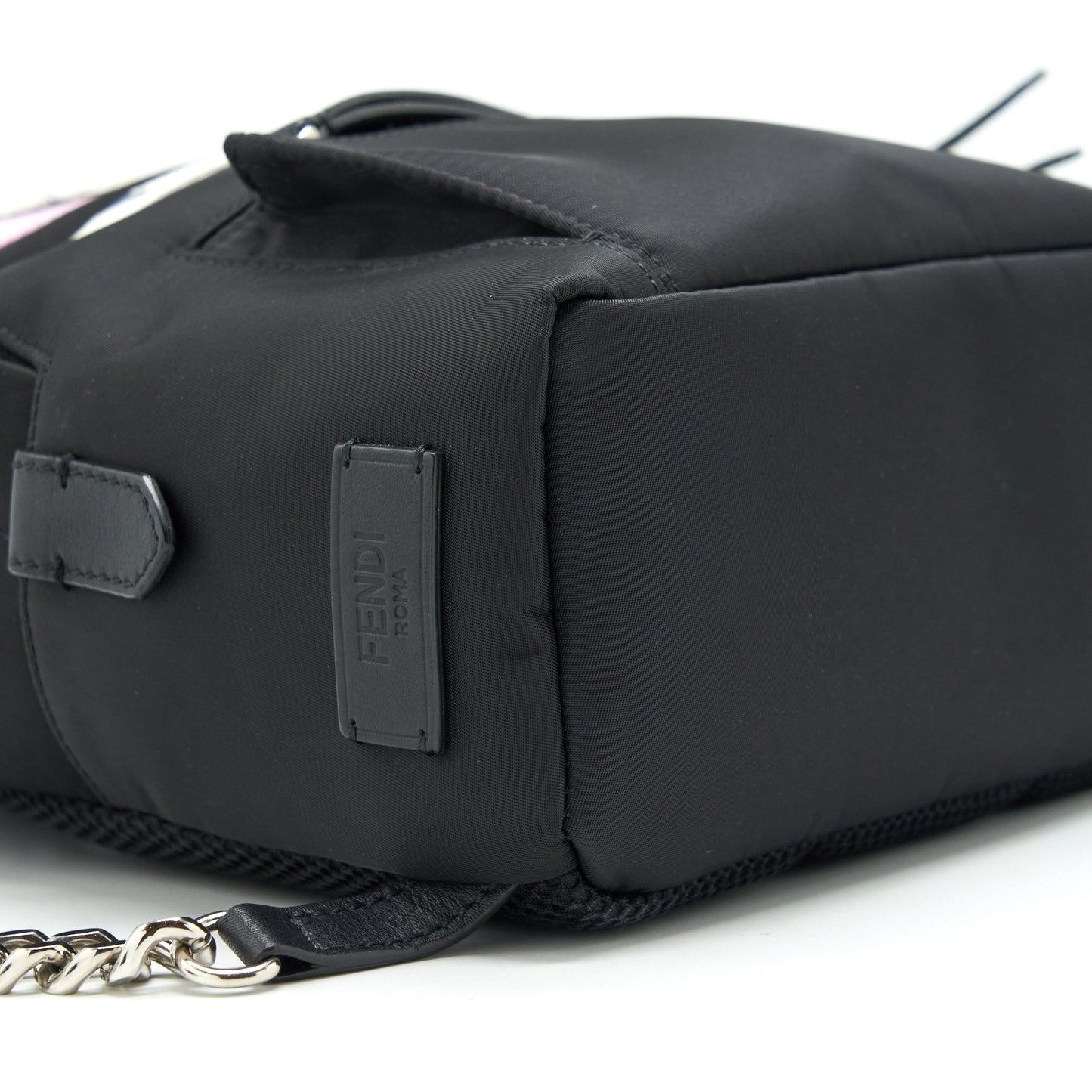 Fendi Mini Monster Backpack Black/ Multicolour SHW