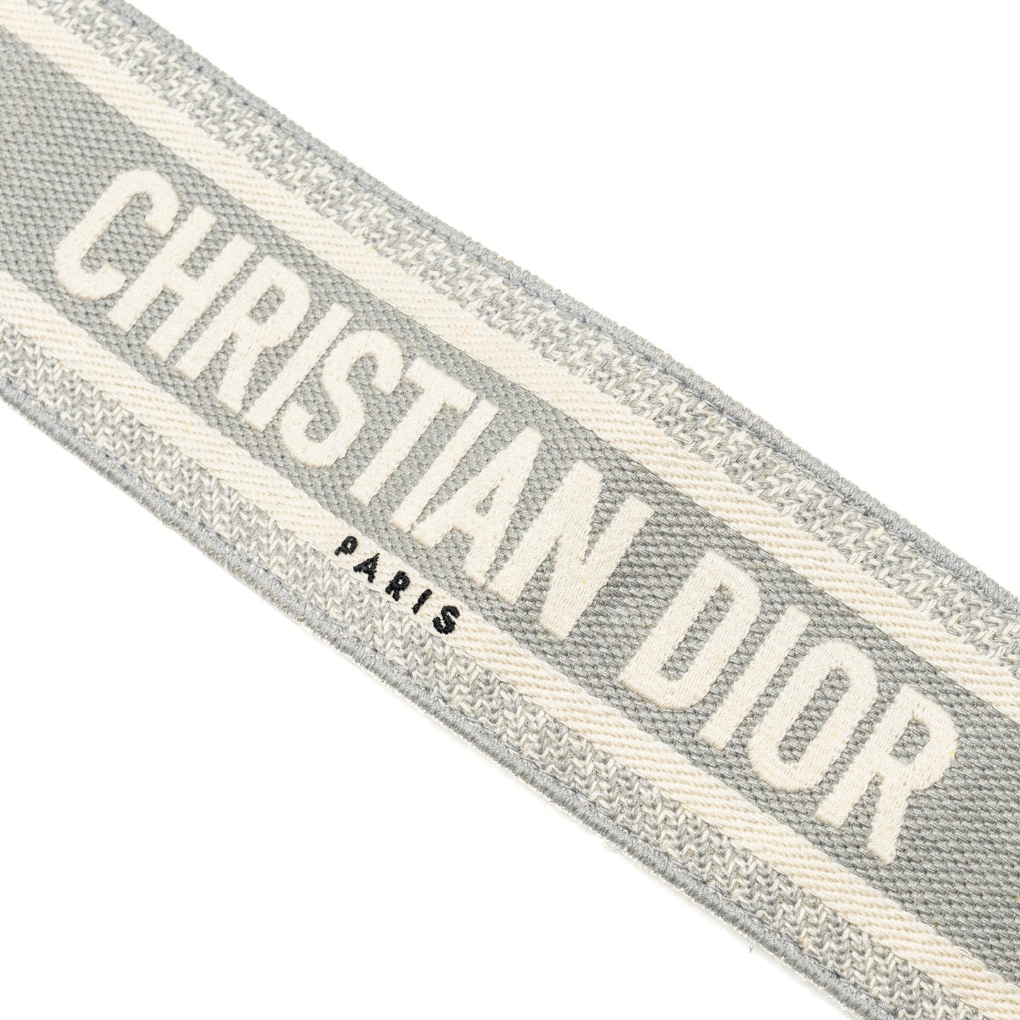 Dior Shoulder Strap Oblique Canvas grey GHW