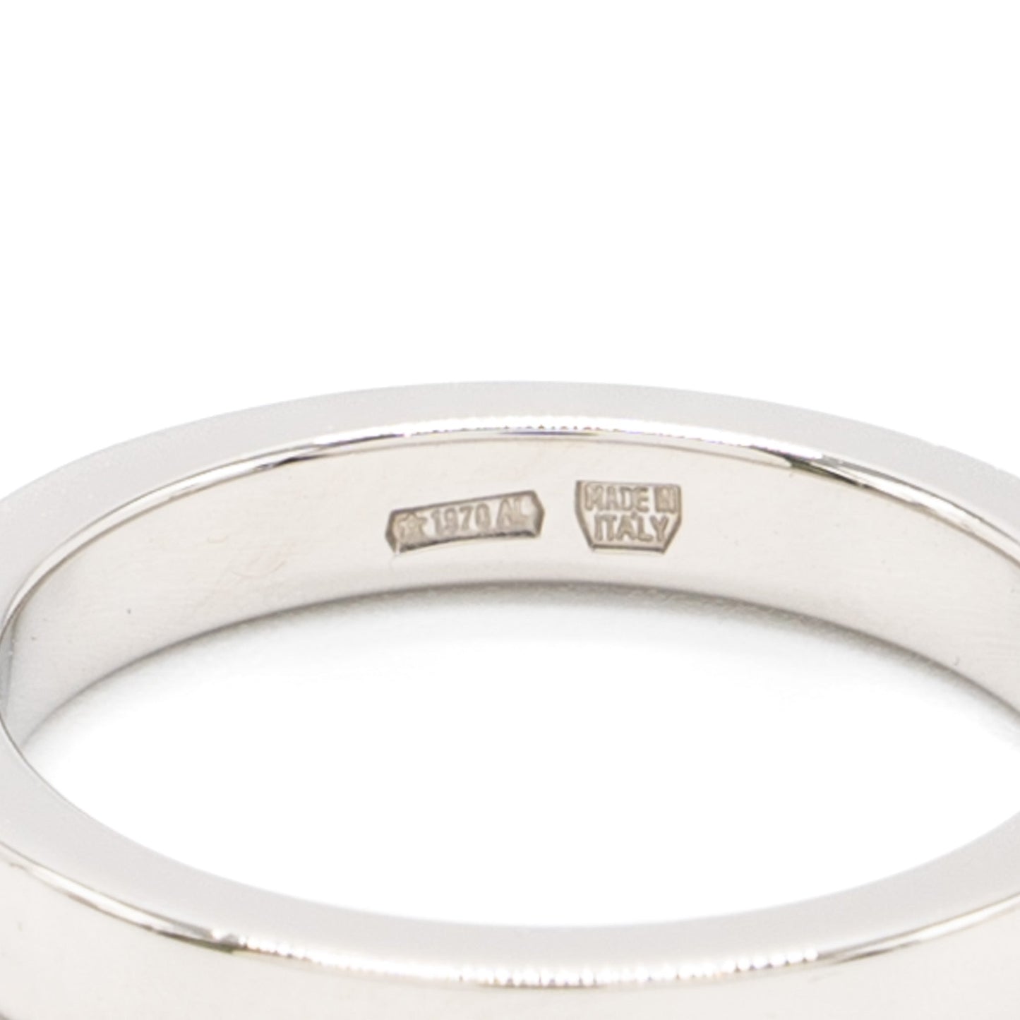 Bvlgari Size 49 Marryme Wedding Ring Platinum Diamond