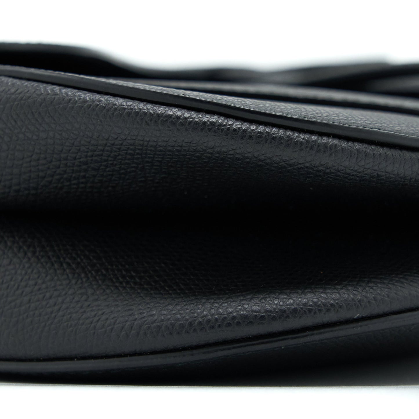 Dior Medium Saddle Bag Calfskin Black GHW