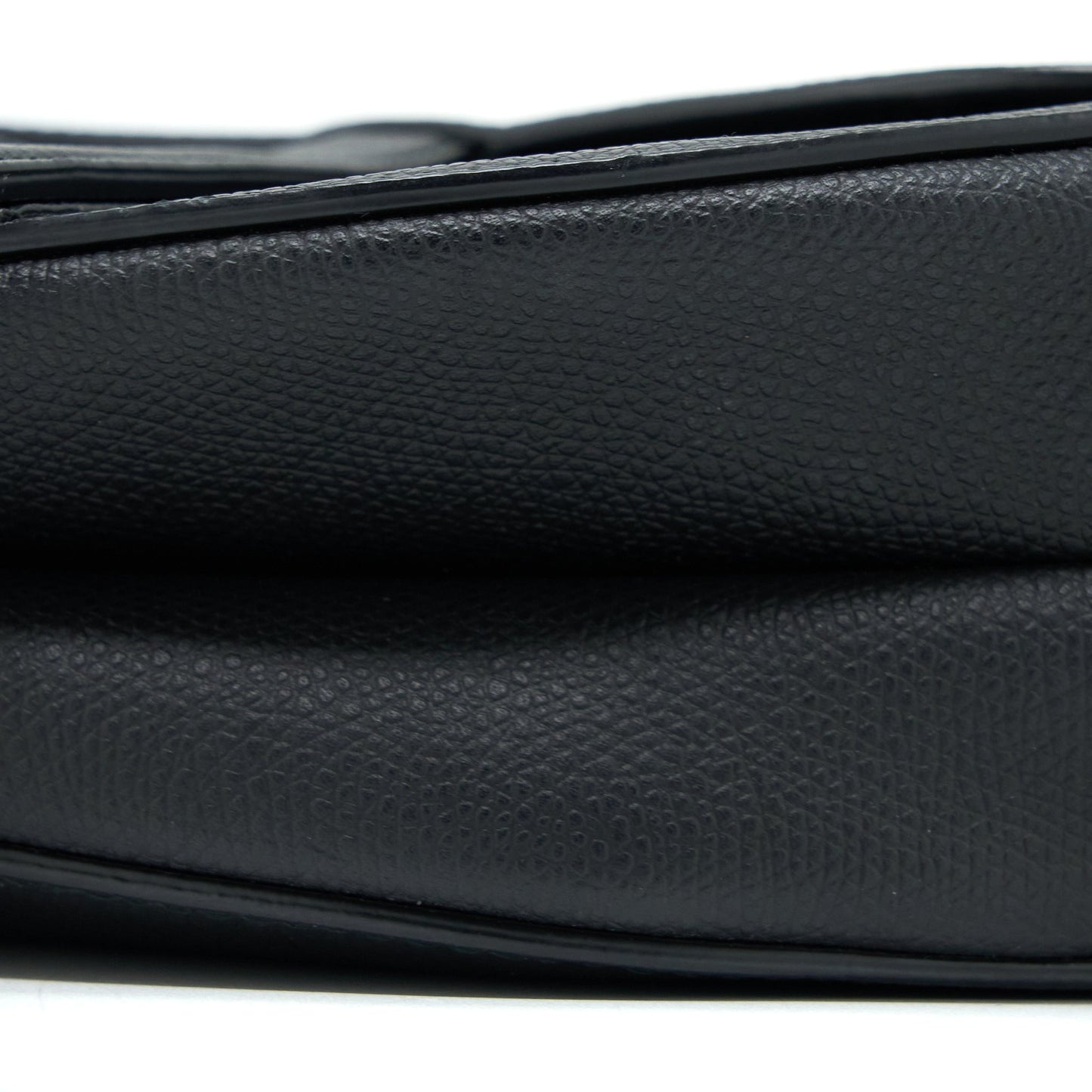Dior Medium Saddle Bag Calfskin Black GHW
