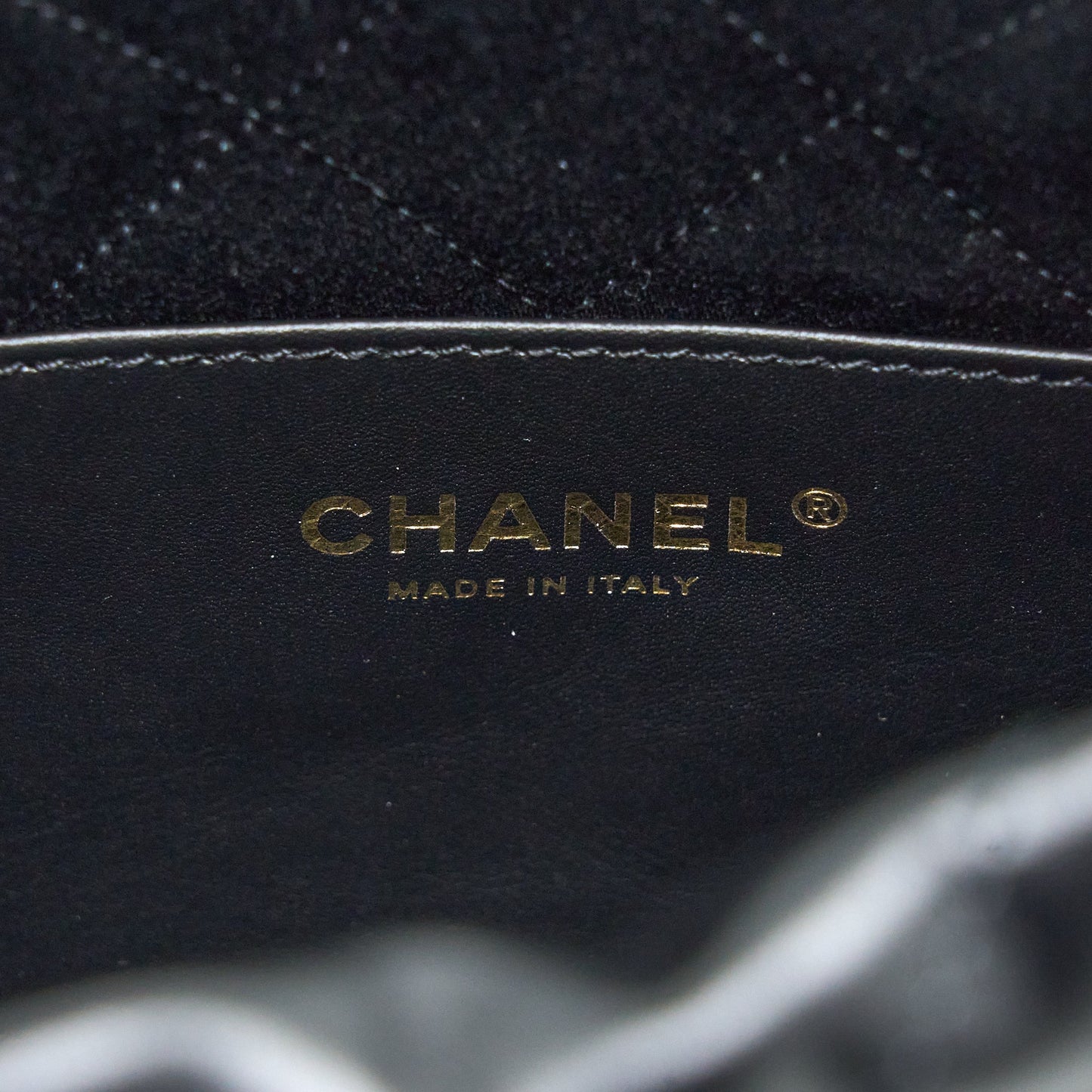 Chanel 23s Mini 22 Bag Aged Calfskin Black Brushed GHW (Microchip)