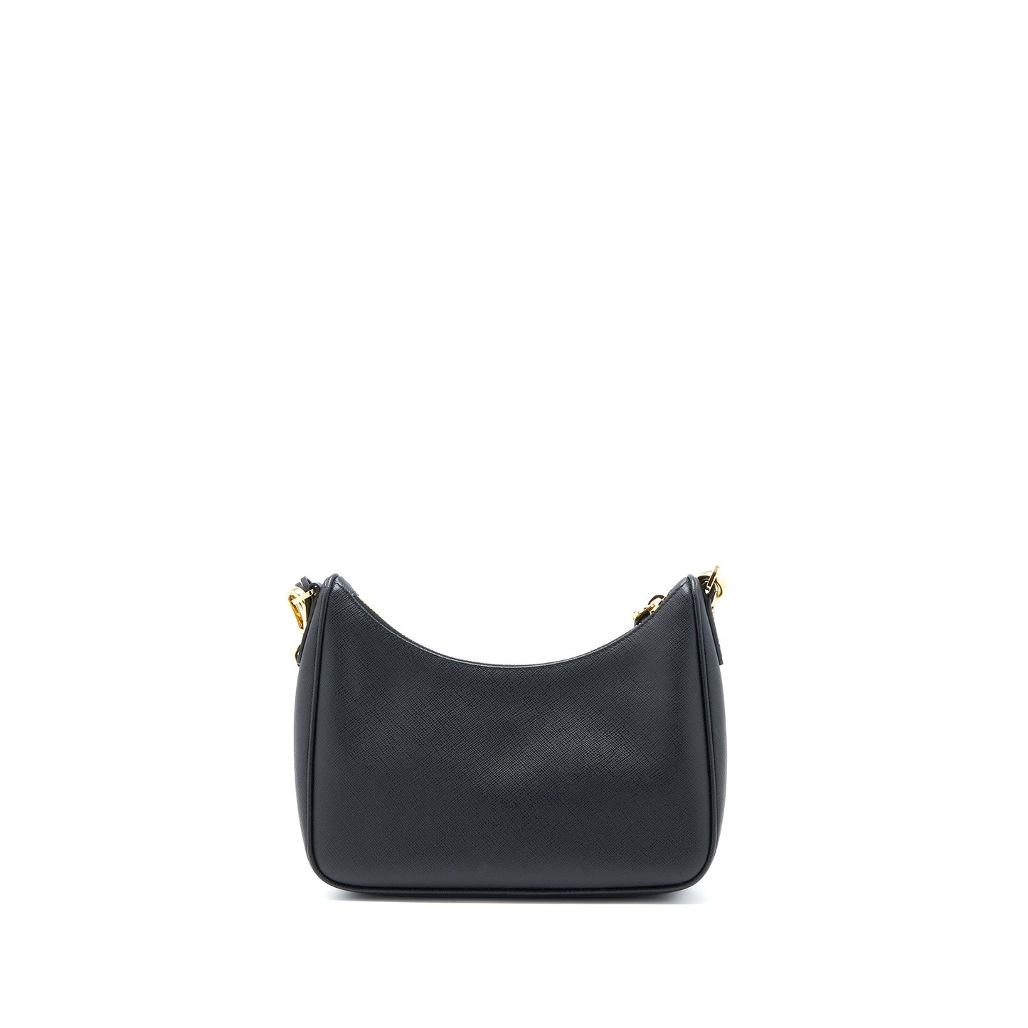 Prada Re-Edition 2005 Saffiano Black GHW