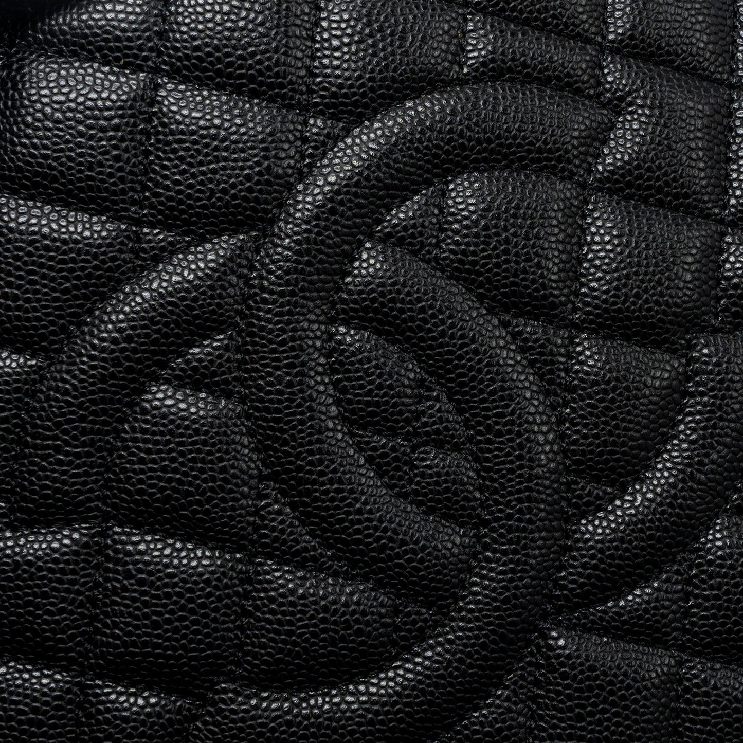 Chanel Grand Shopping Tote Caviar Black SHW