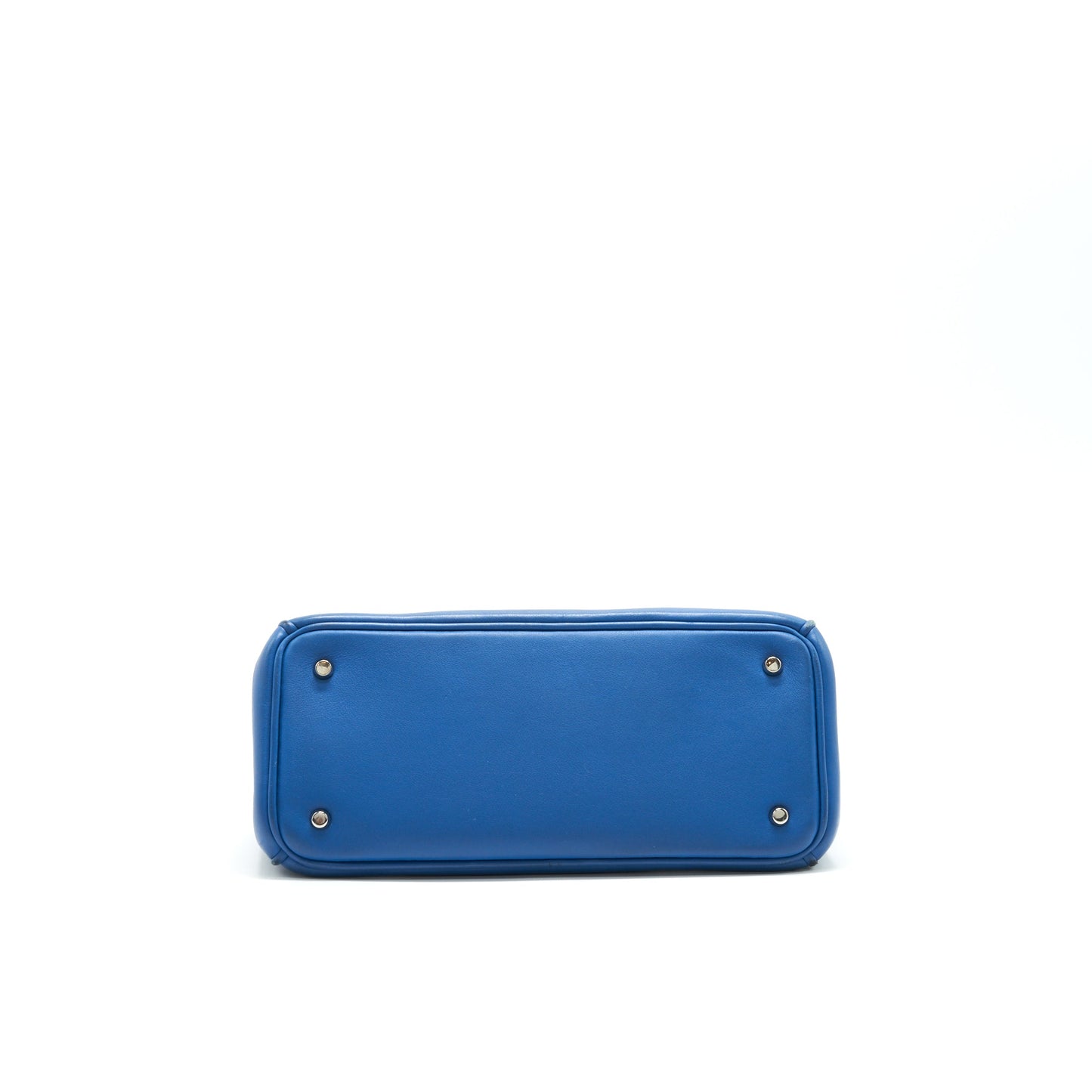 Dior Mini Diorissimo Bag Blue/ Brown with SHW