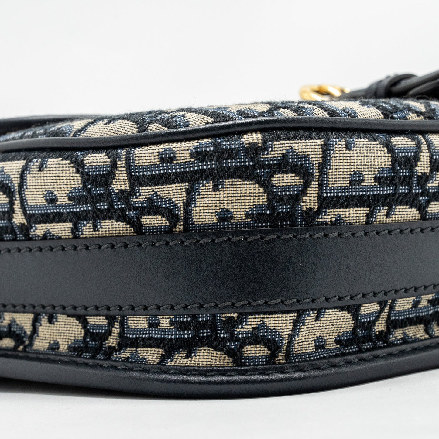 Dior Medium Bobby Bag Oblique Jacquard Blue GHW