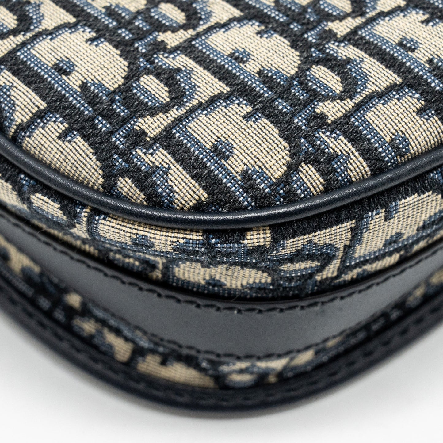 Dior Medium Bobby Bag Oblique Jacquard Blue GHW