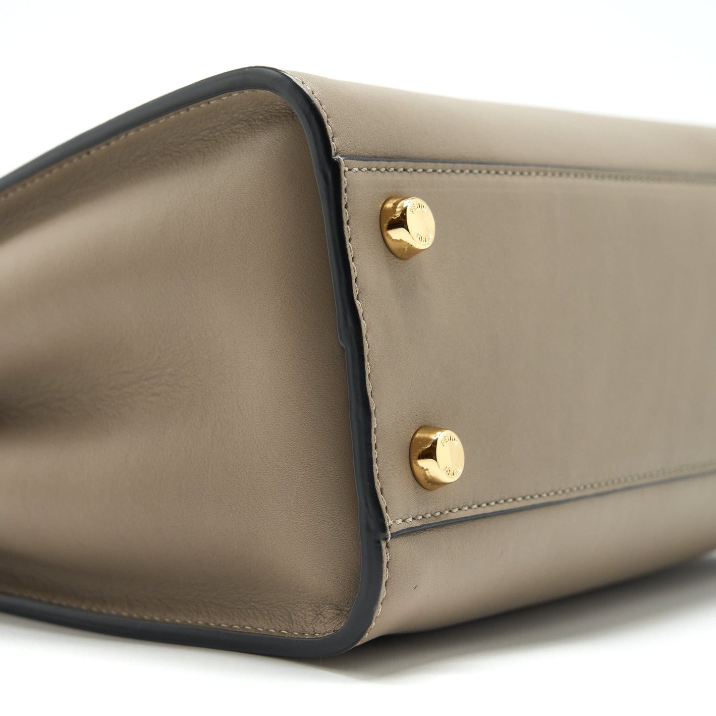 Fendi Peekaboo Bag Light Grey GHW