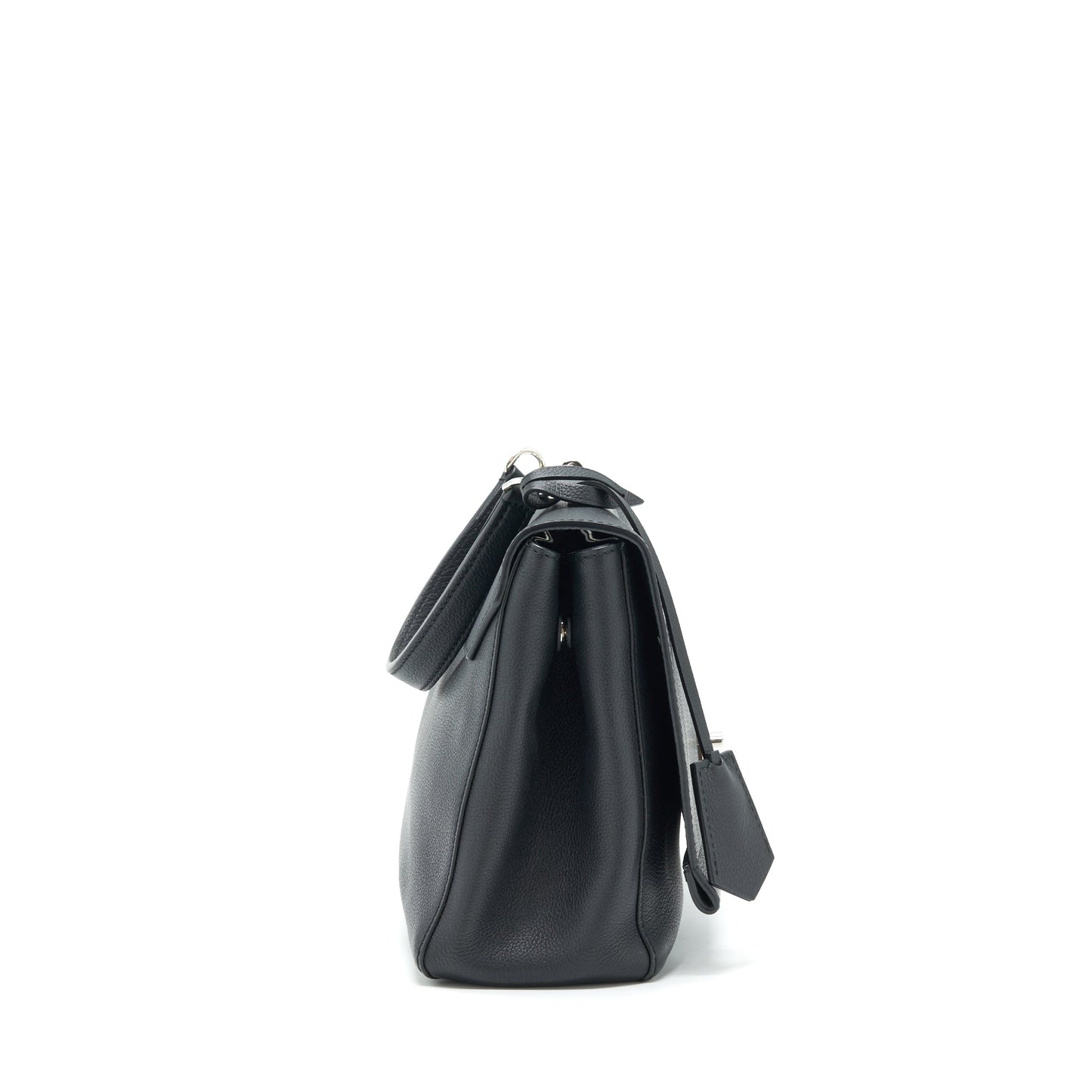 Louis Vuitton Lockme Bag Black SHW Year 2015