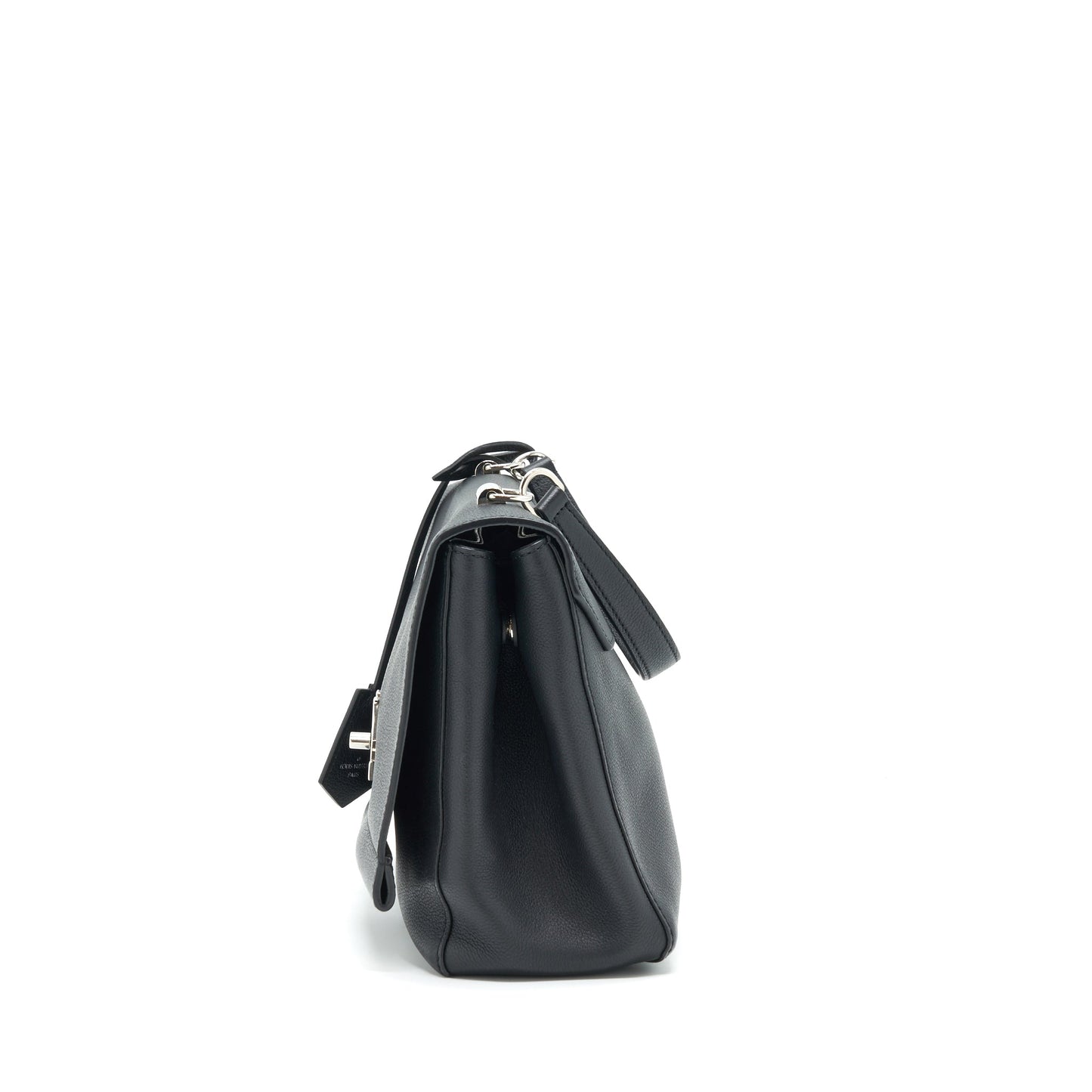 Louis Vuitton Lockme Bag Black SHW Year 2015