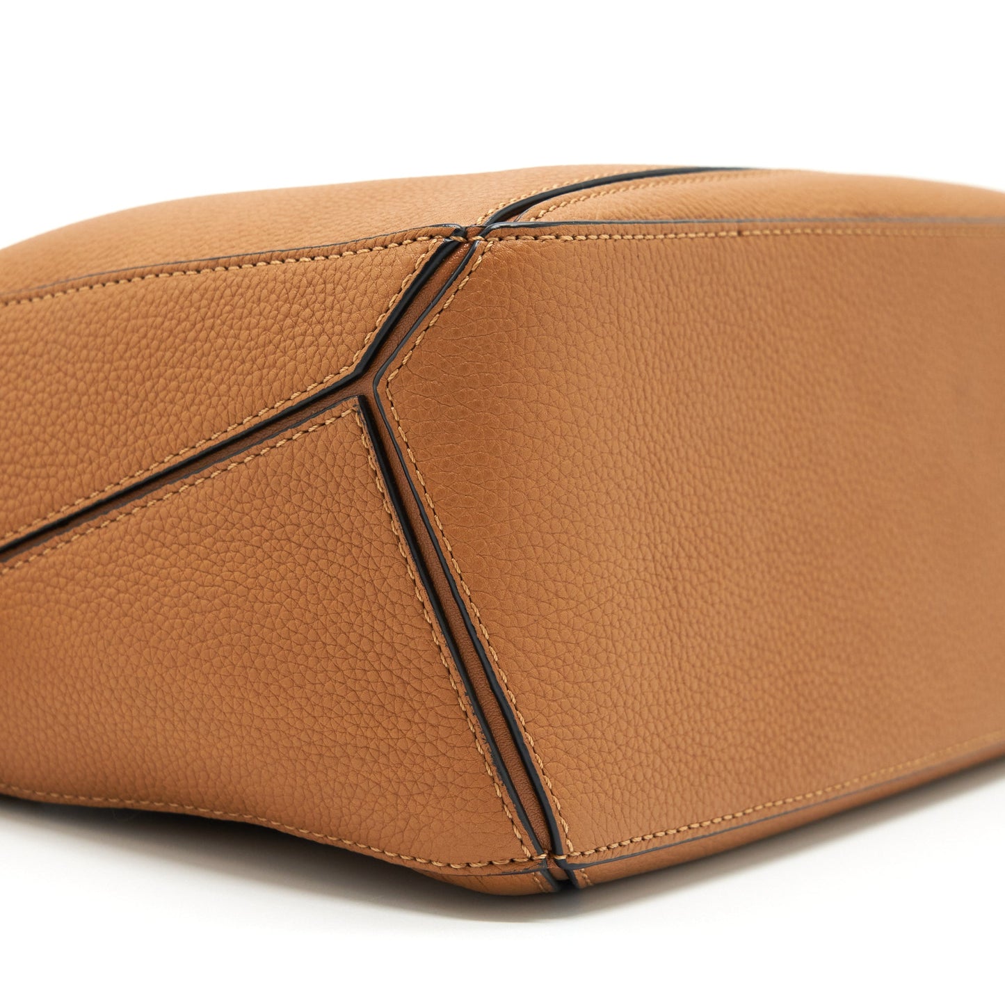Loewe Small Puzzle Bag Soft Grained Calf Tan GHW